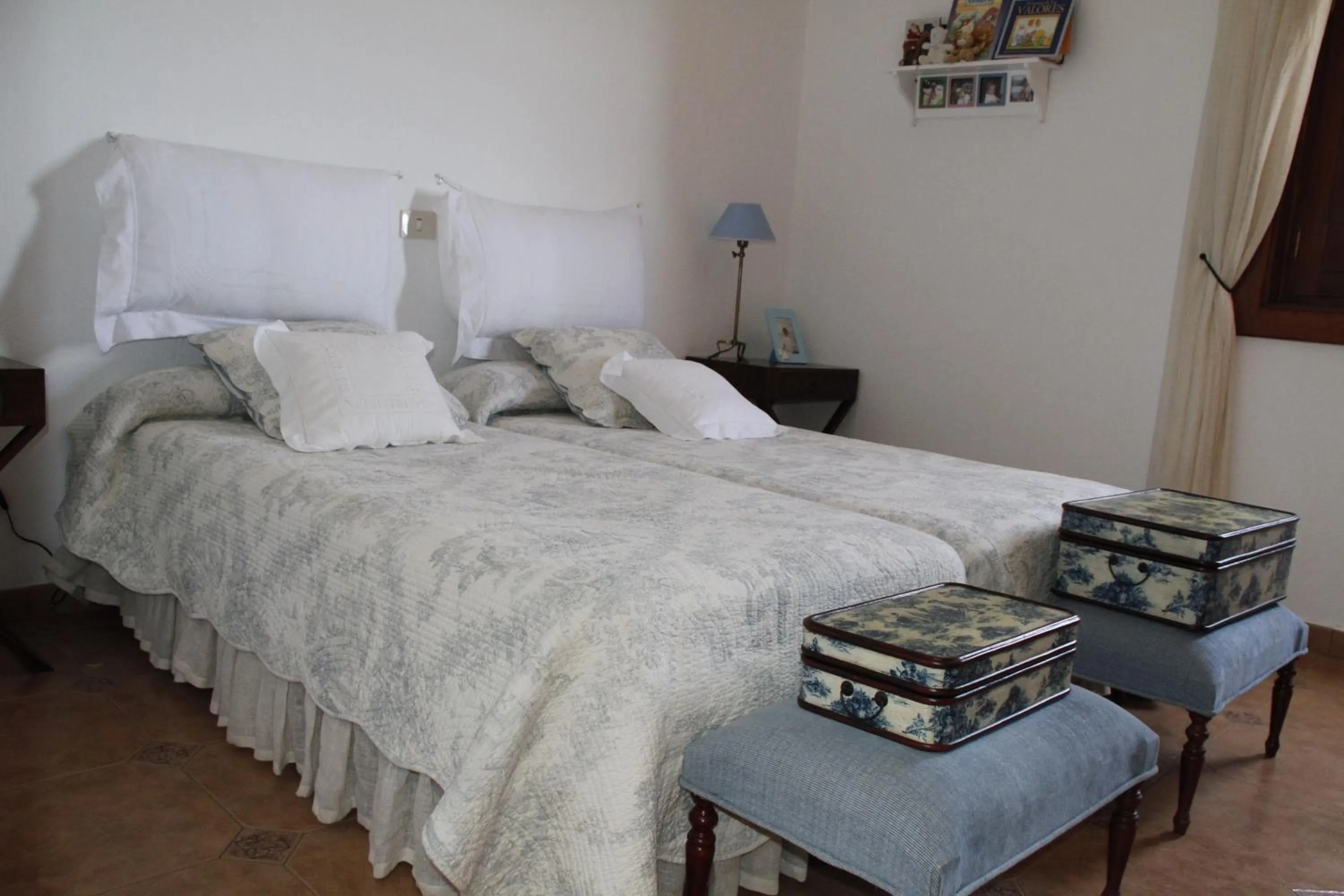 Bed in Villas Macher