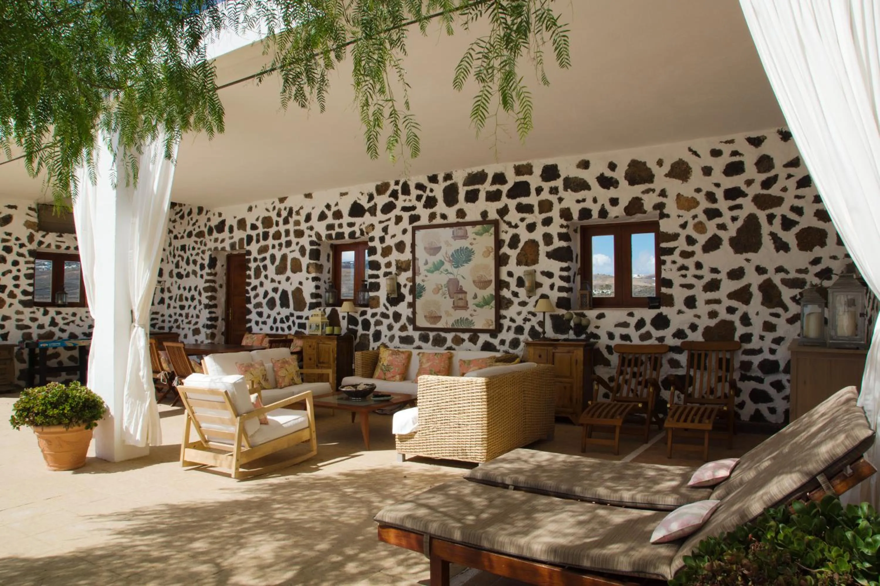 Patio in Villas Macher
