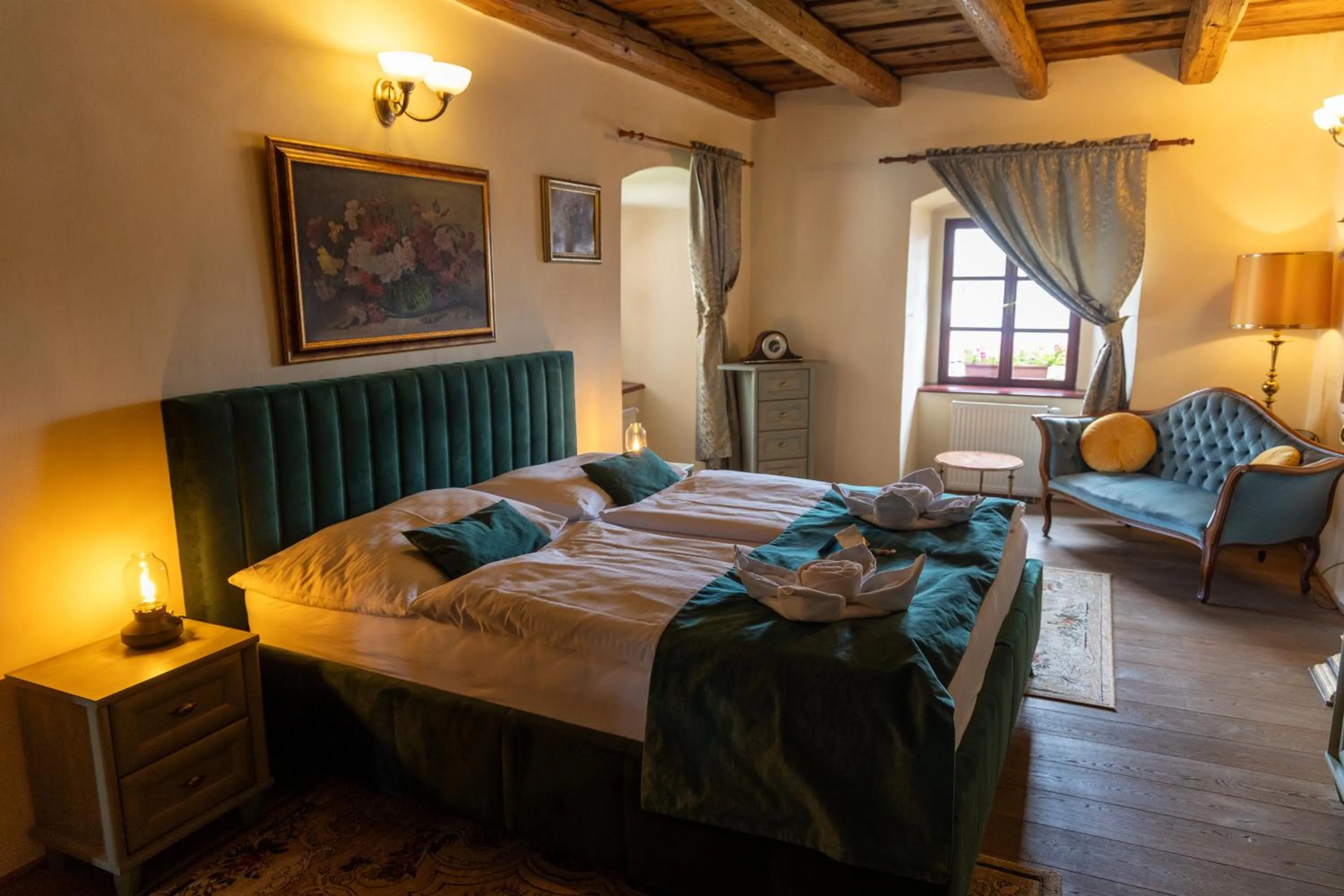 Photo of the whole room, Bed in Resla Residence I, II, & Wellness