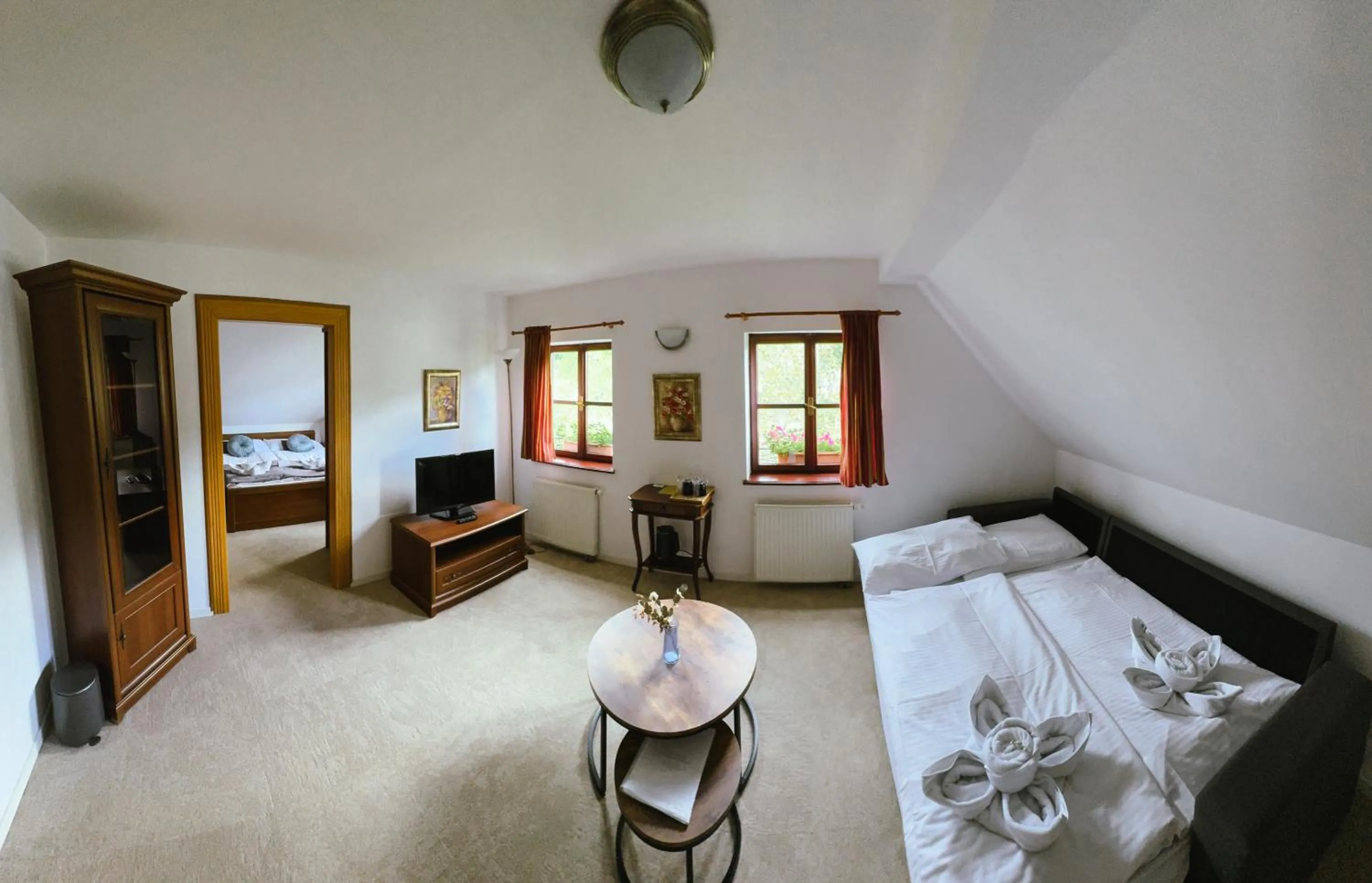 Photo of the whole room, Bed in Resla Residence I, II, & Wellness