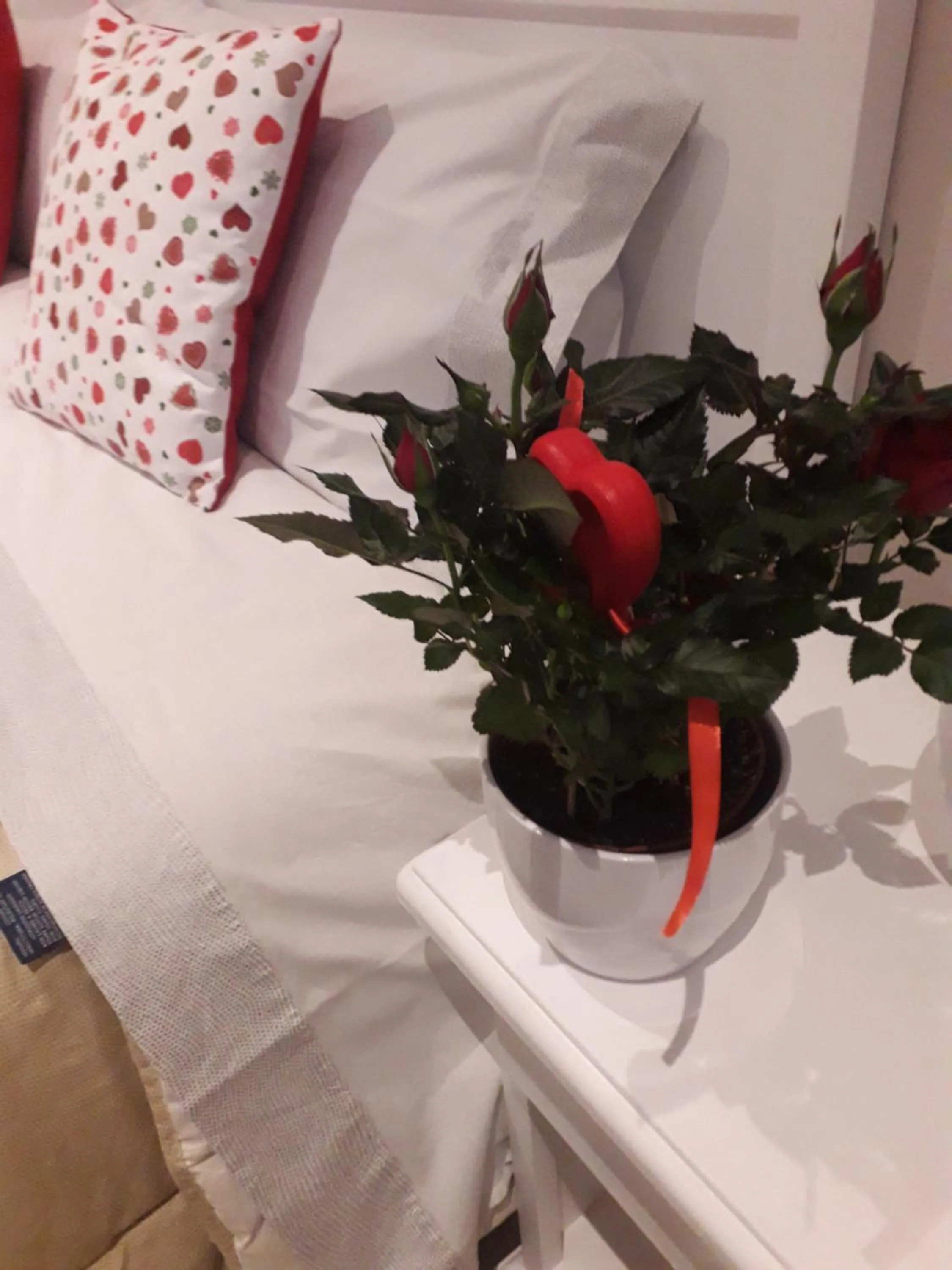 Decorative detail, Bed in Reggiolacittàinvisibile B&B