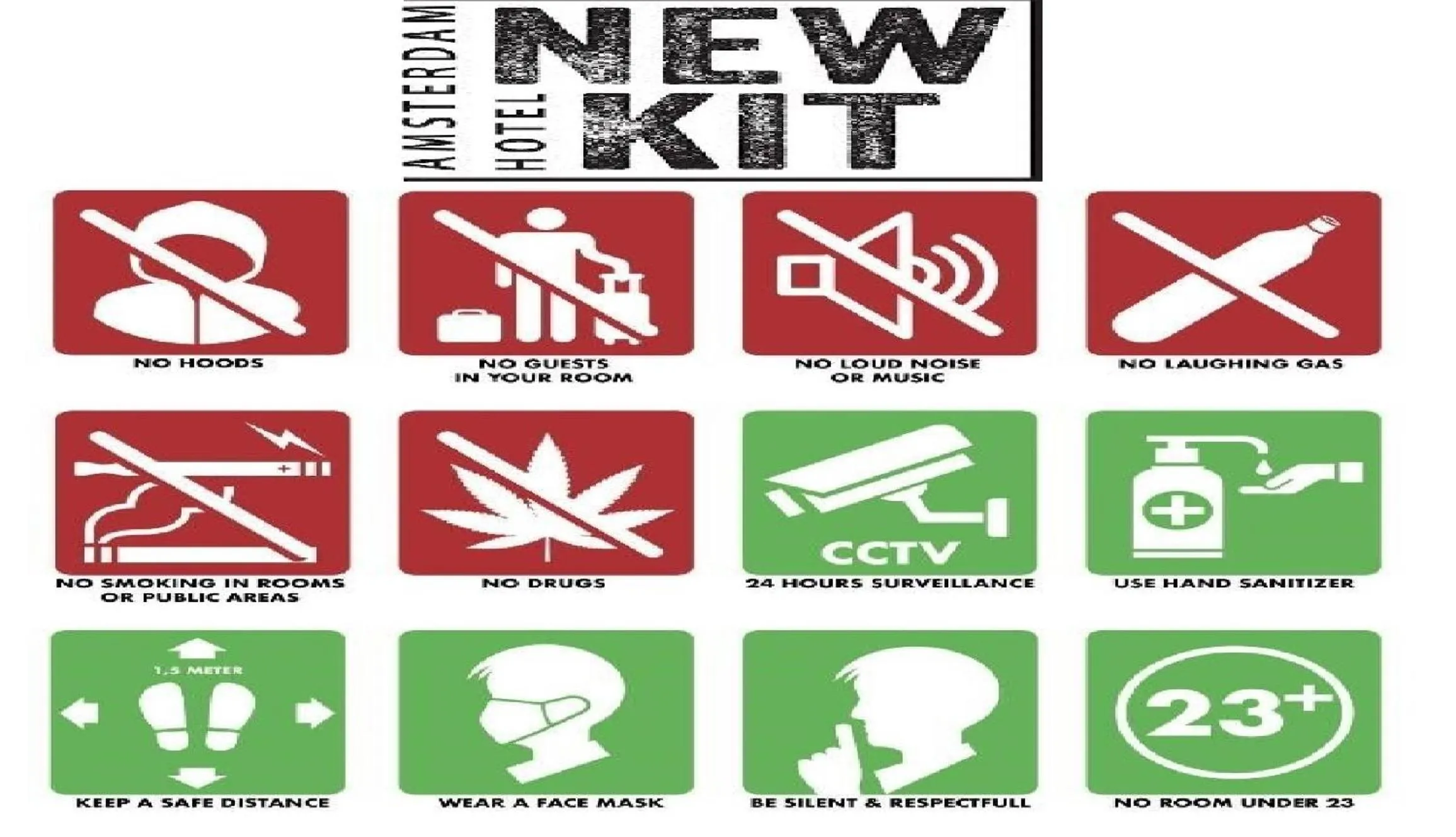 Logo/Certificate/Sign in Hotel New Kit