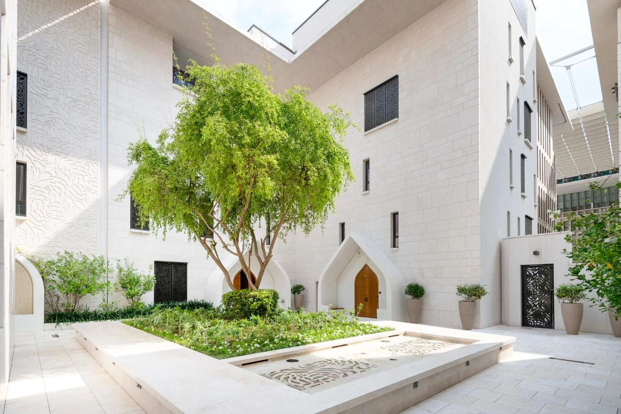 Bird's eye view in Mandarin Oriental, Doha