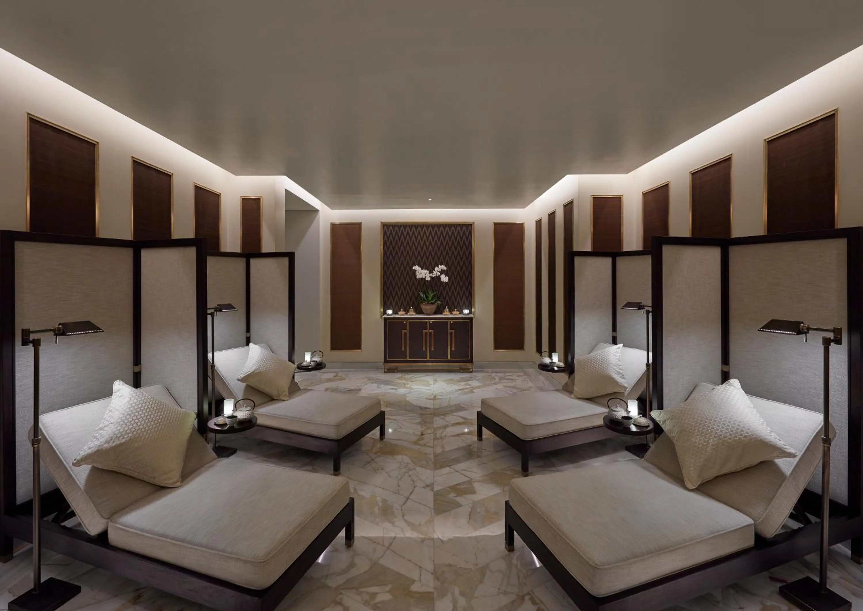 Spa and wellness centre/facilities, Bed in Mandarin Oriental, Doha