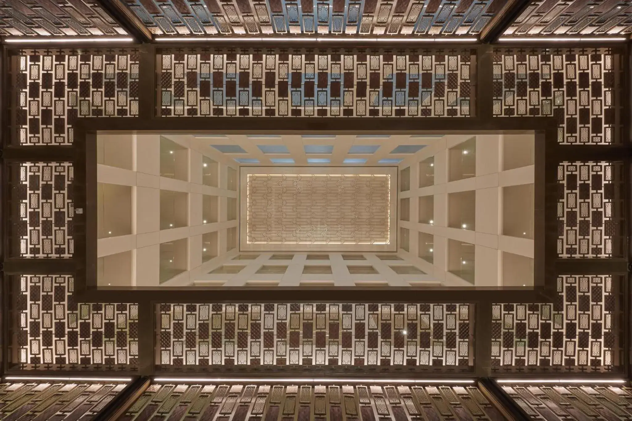 Lobby or reception in Mandarin Oriental, Doha Lobby or reception in Mandarin Oriental, Doha