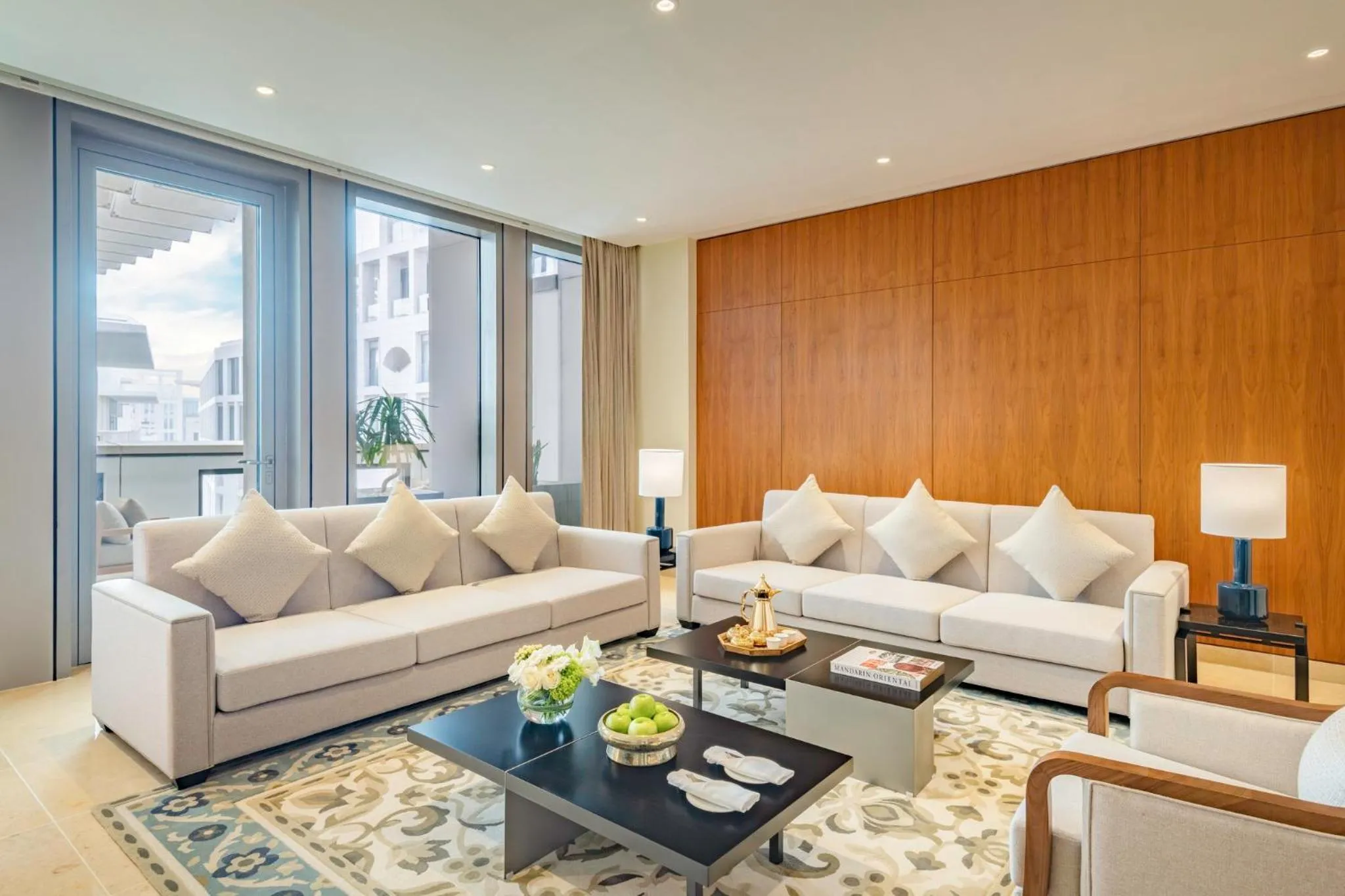 Living room in Mandarin Oriental, Doha