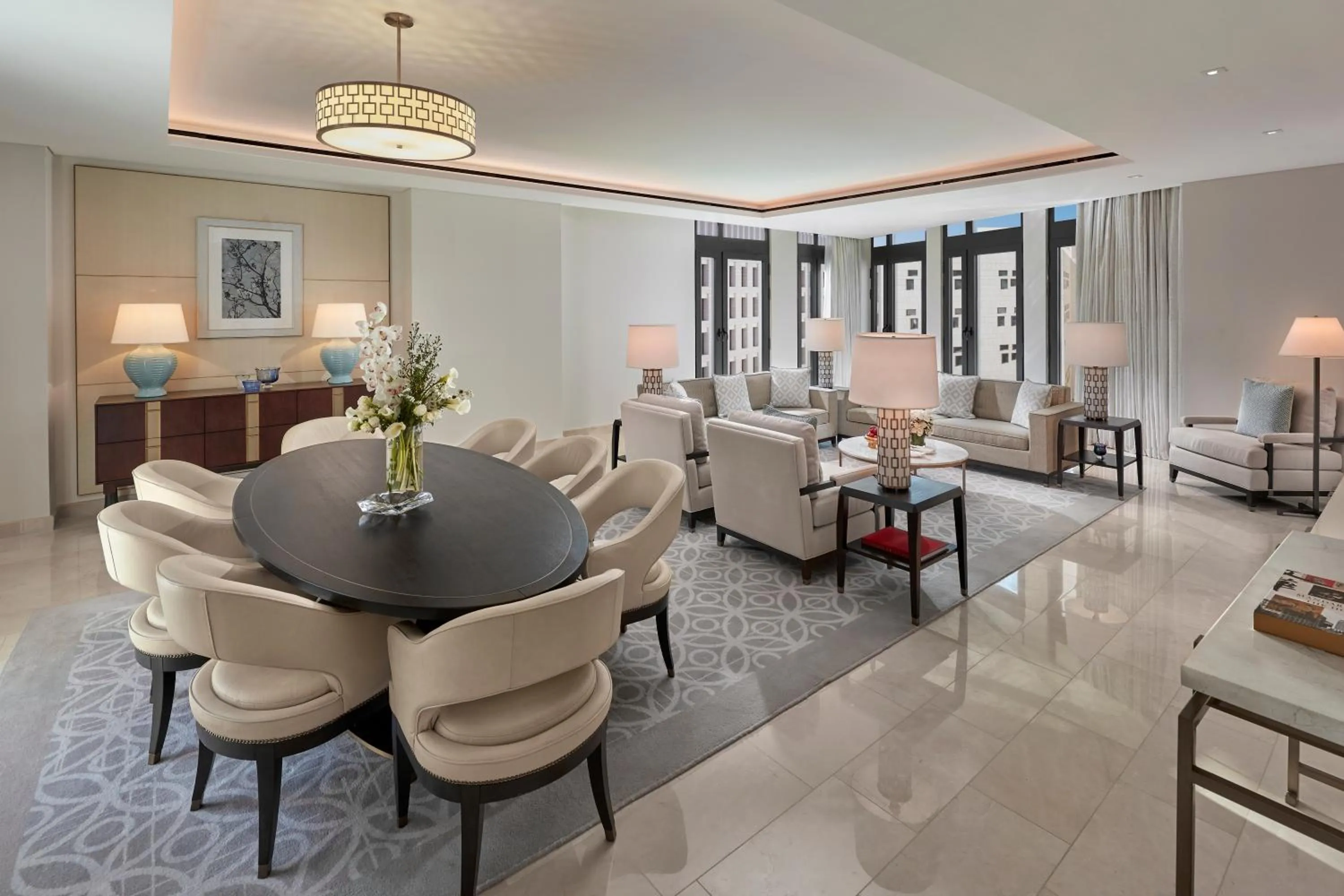 Living room in Mandarin Oriental, Doha