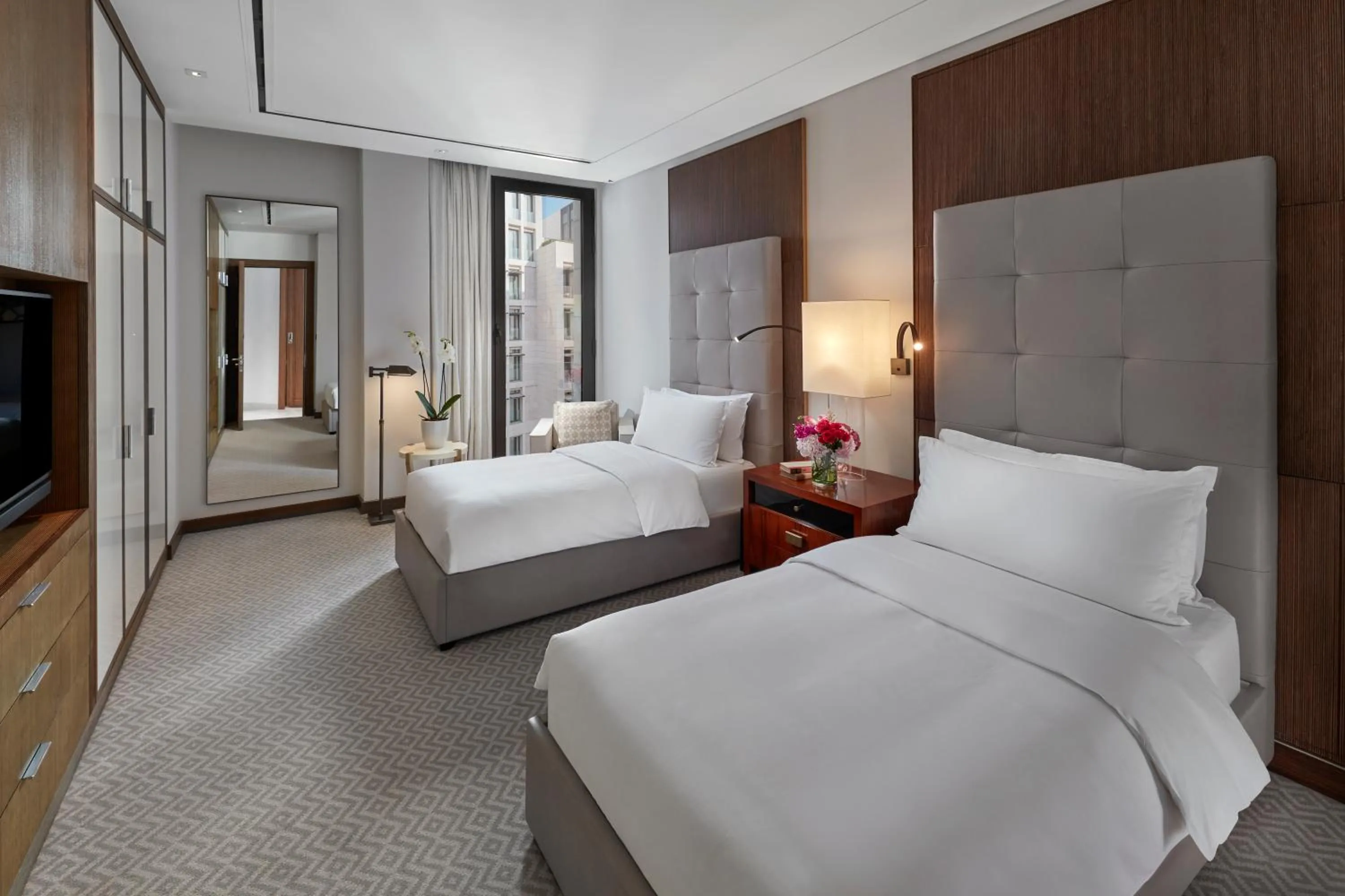 Bedroom, Bed in Mandarin Oriental, Doha