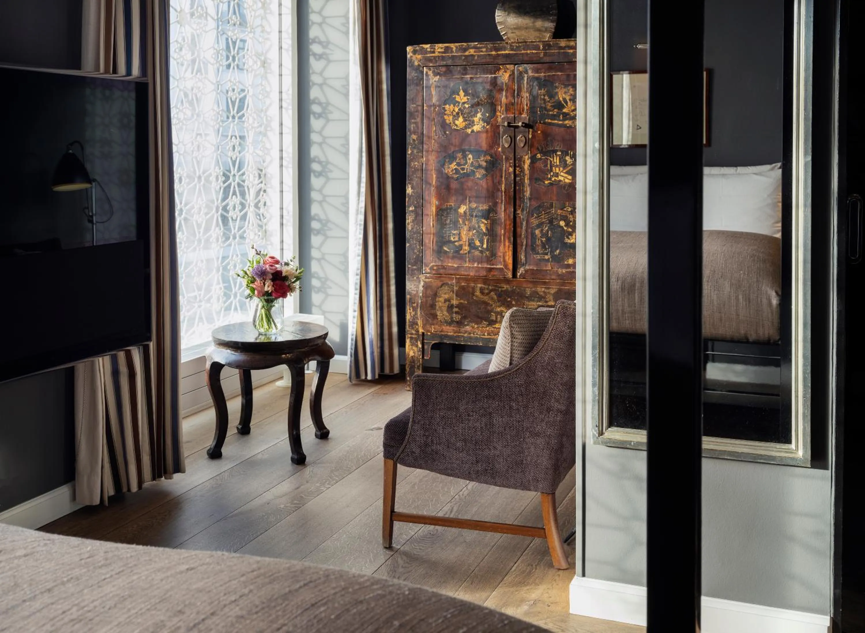 Seating area in Nimb Hotel