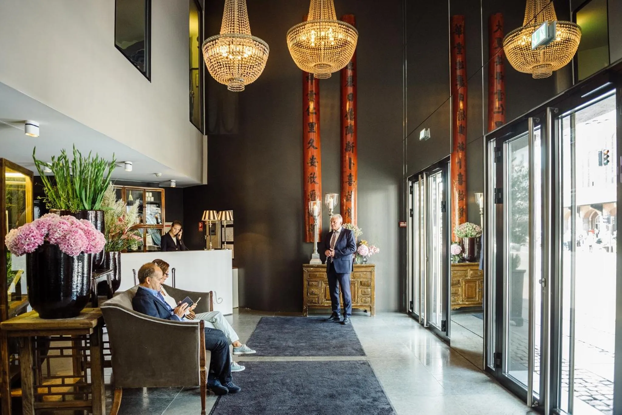 People in Nimb Hotel