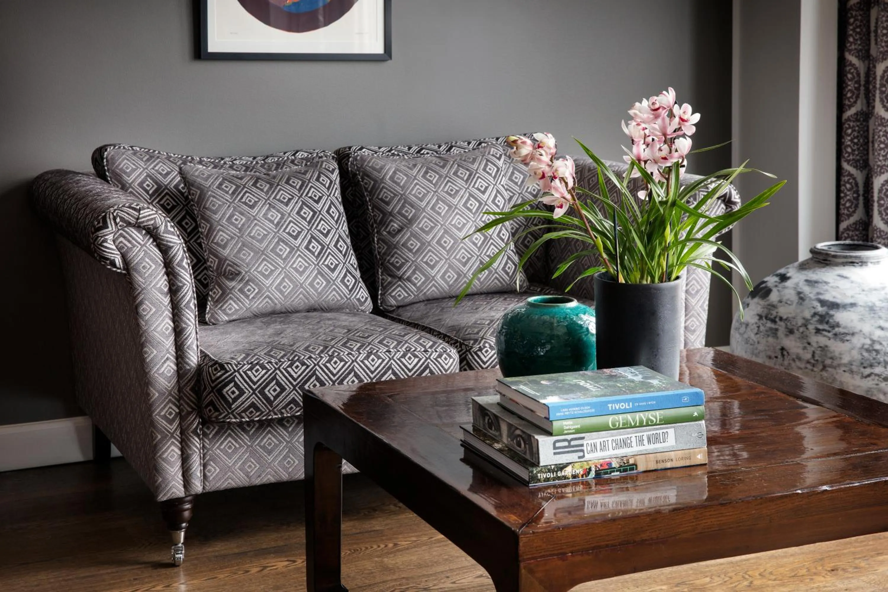 Seating area in Nimb Hotel