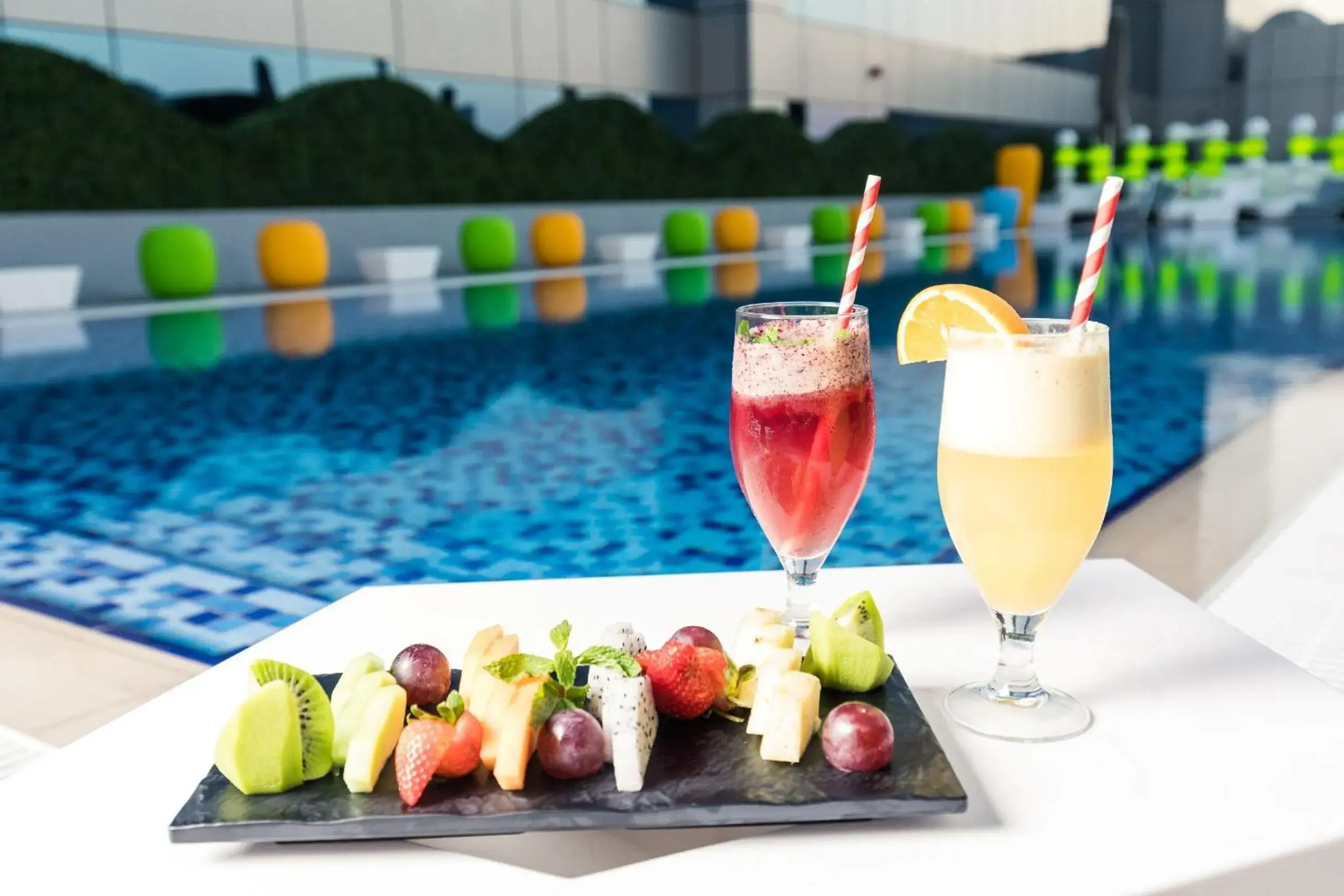 Swimming pool in Studio M Arabian Plaza Hotel & Hotel Apartments Swimming pool in Studio M Arabian Plaza Hotel & Hotel Apartments