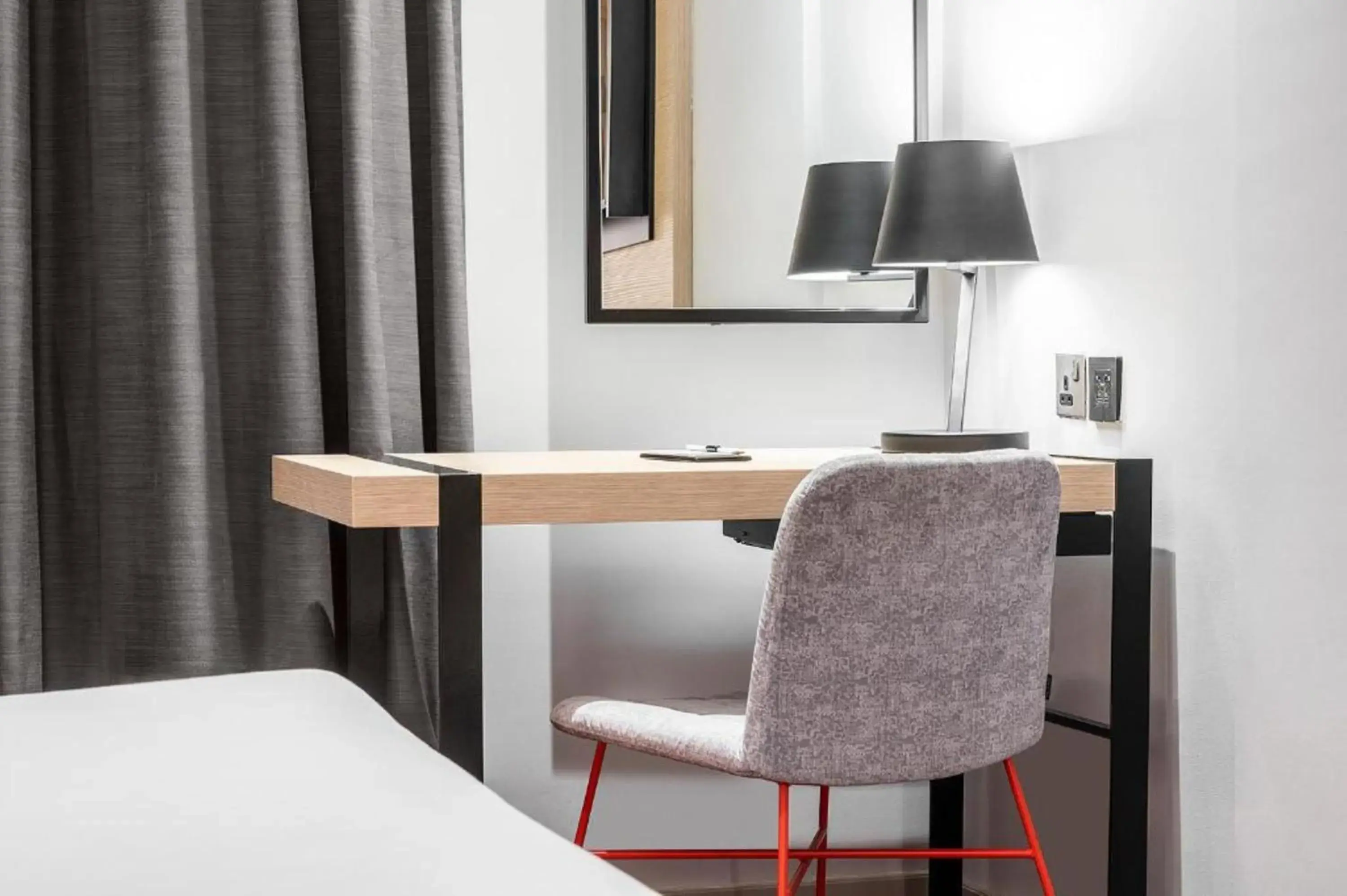 View (from property/room), Bed in Studio M Arabian Plaza Hotel & Hotel Apartments View (from property/room), Bed in Studio M Arabian Plaza Hotel & Hotel Apartments