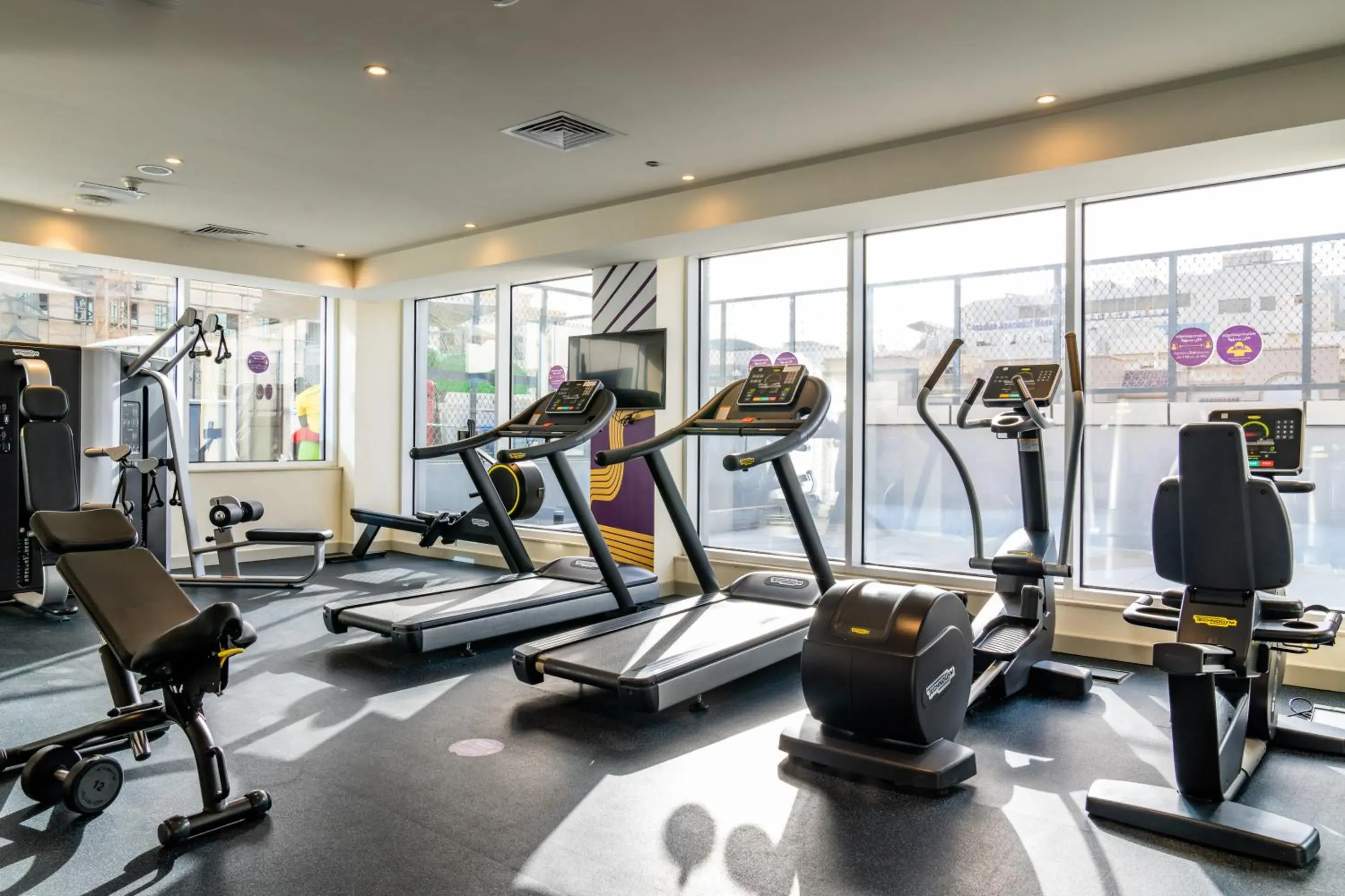 Fitness centre/facilities in Studio M Arabian Plaza Hotel & Hotel Apartments Fitness centre/facilities in Studio M Arabian Plaza Hotel & Hotel Apartments