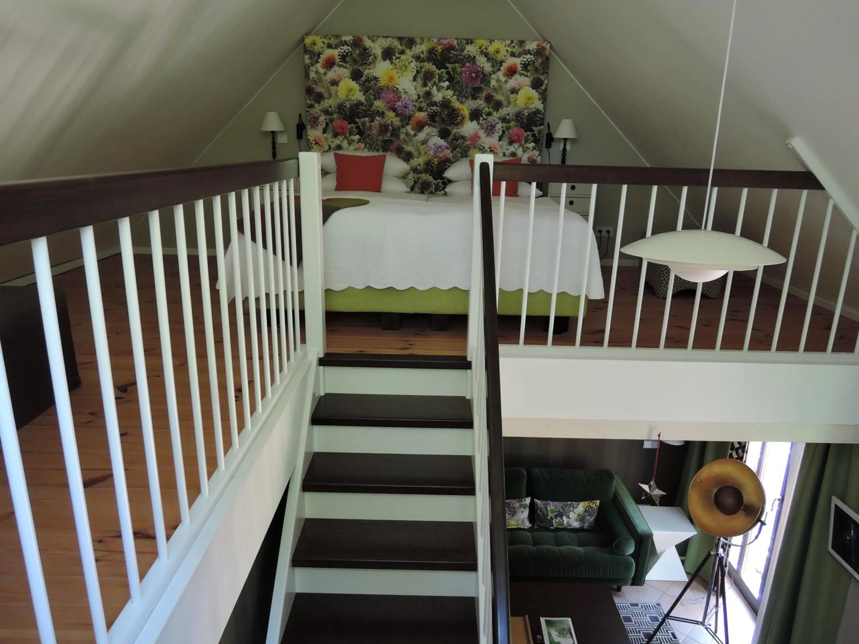 Photo of the whole room, Bed in Fährhaus Meißen B&B