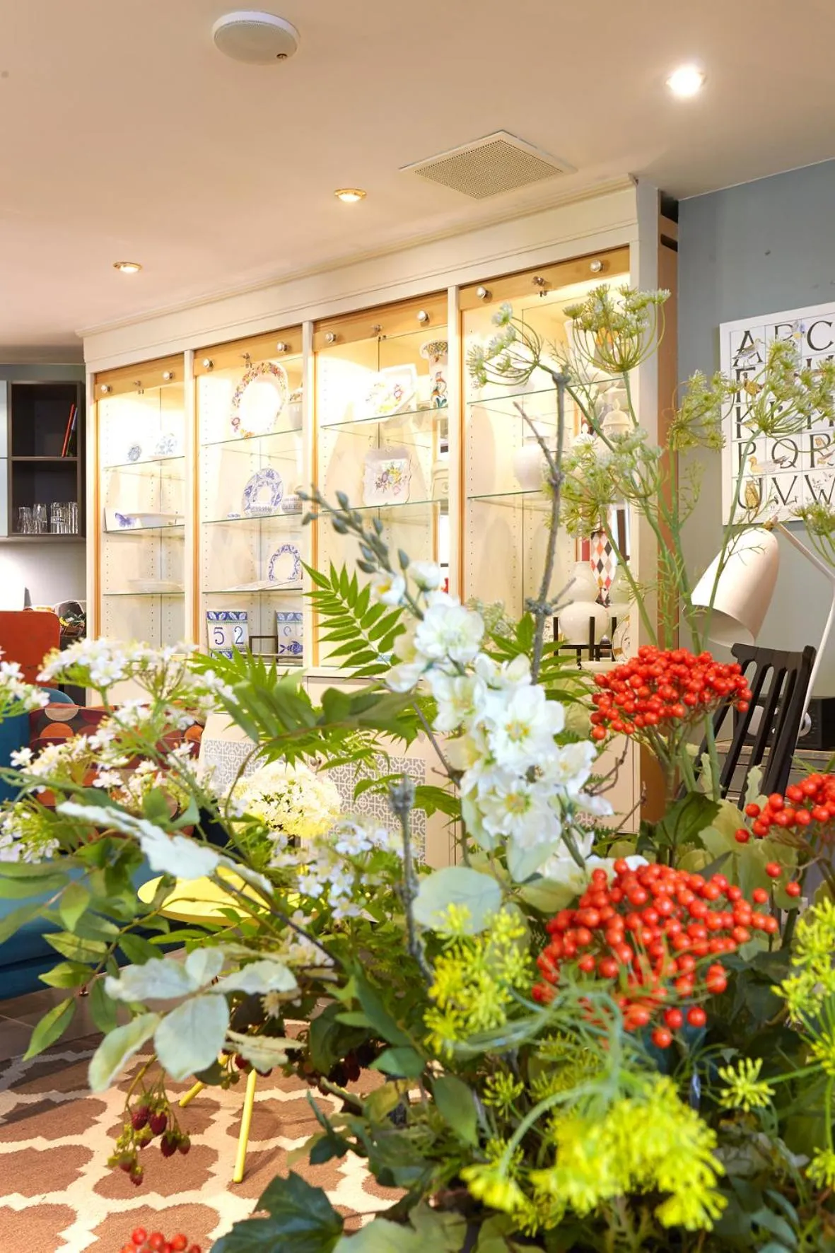 Lobby or reception in Fährhaus Meißen B&B