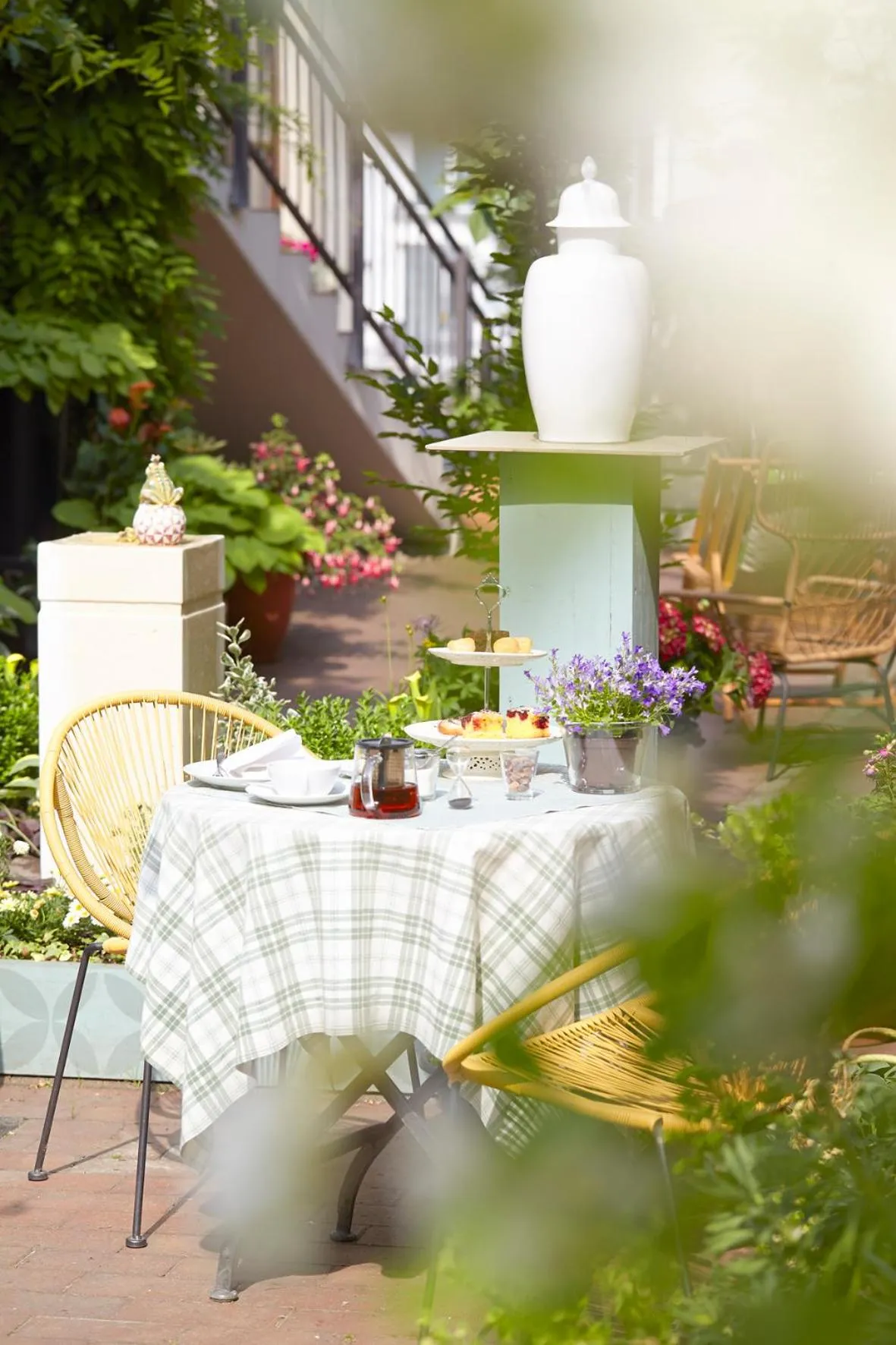Patio in Fährhaus Meißen B&B