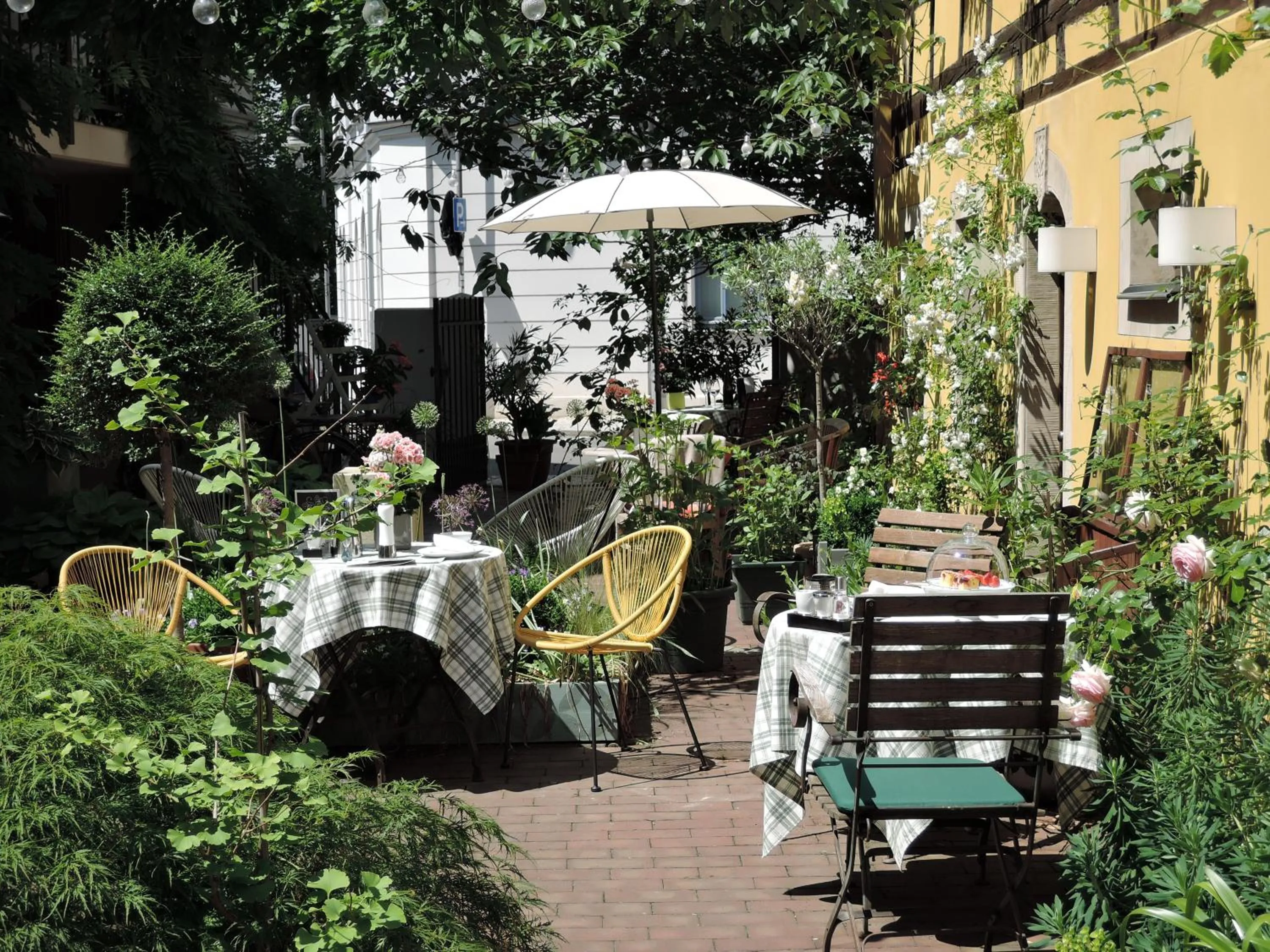 Patio in Fährhaus Meißen B&B