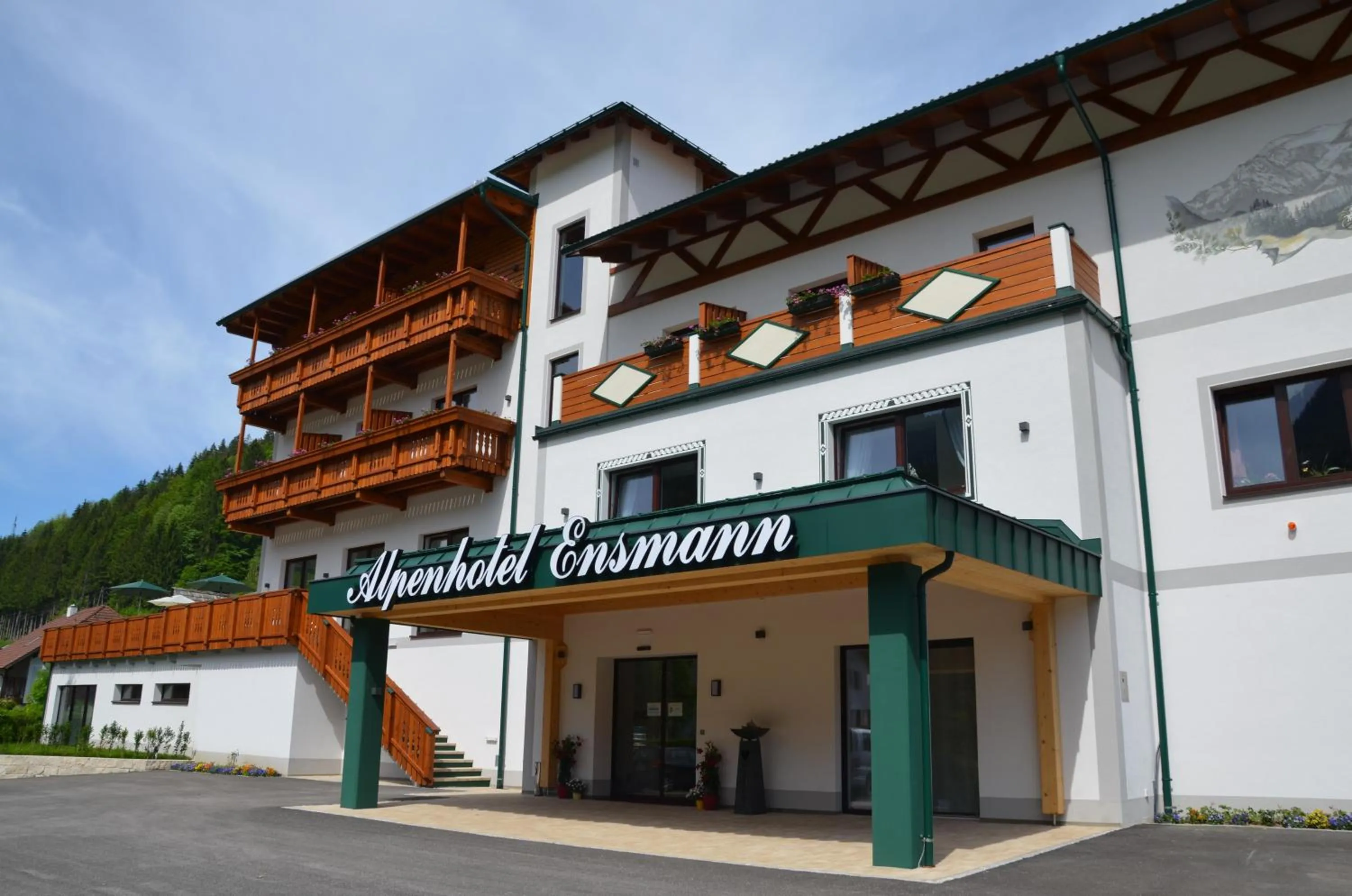 Property building in Alpenhotel Ensmann
