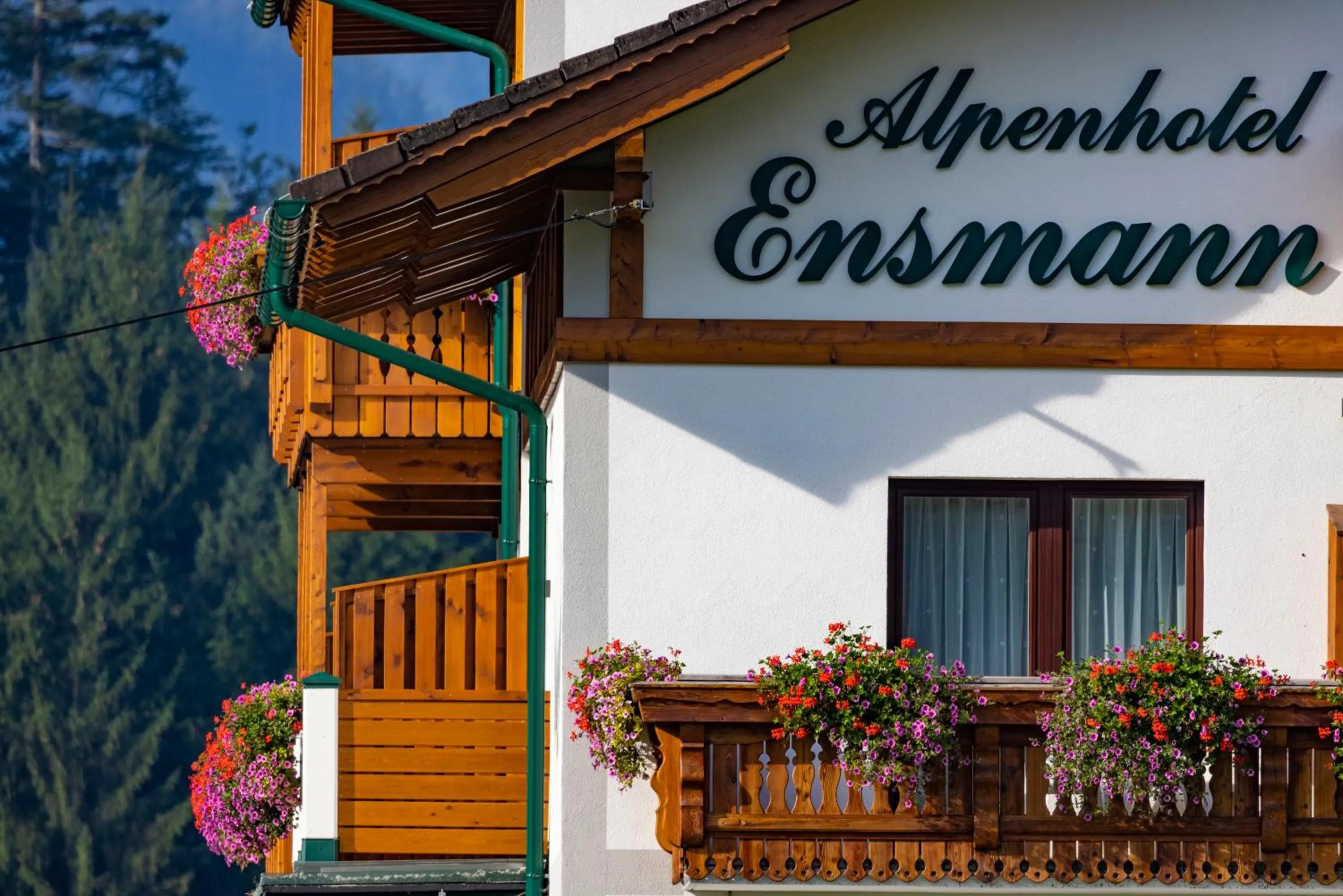 Property building in Alpenhotel Ensmann