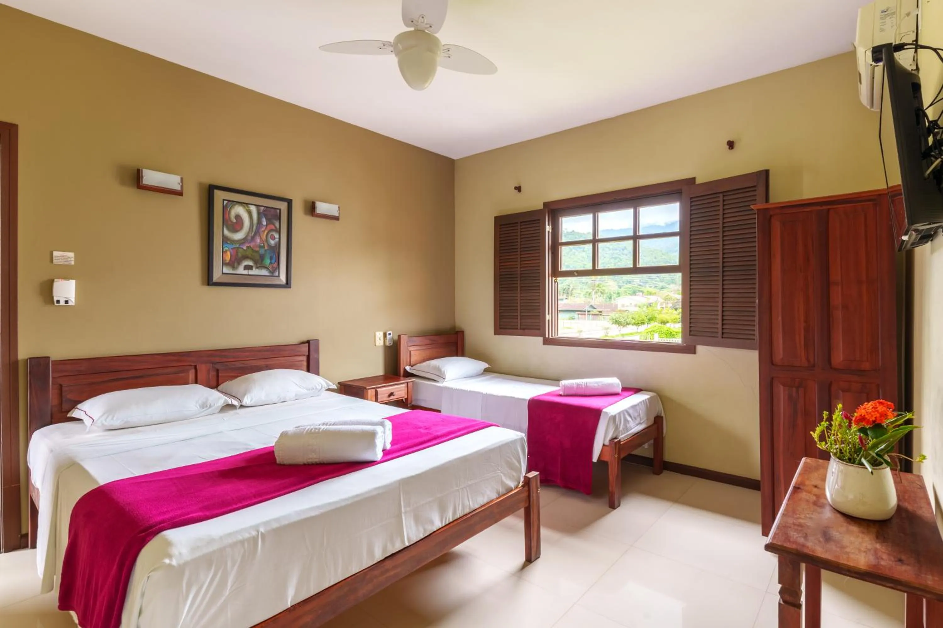 Bedroom, Bed in Casa Poema Paraty