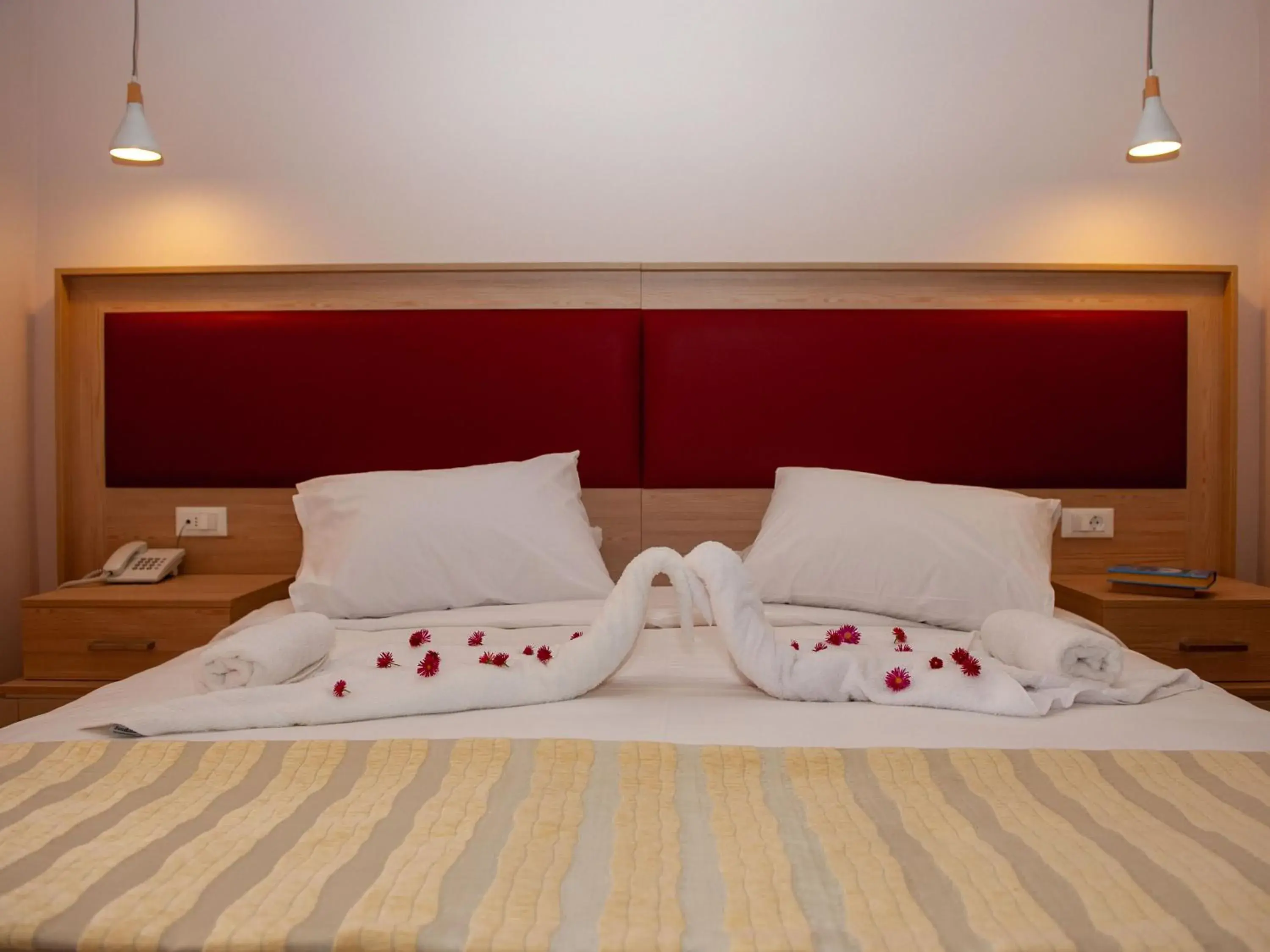 Bed in Filerimos Village Hotel Bed in Filerimos Village Hotel