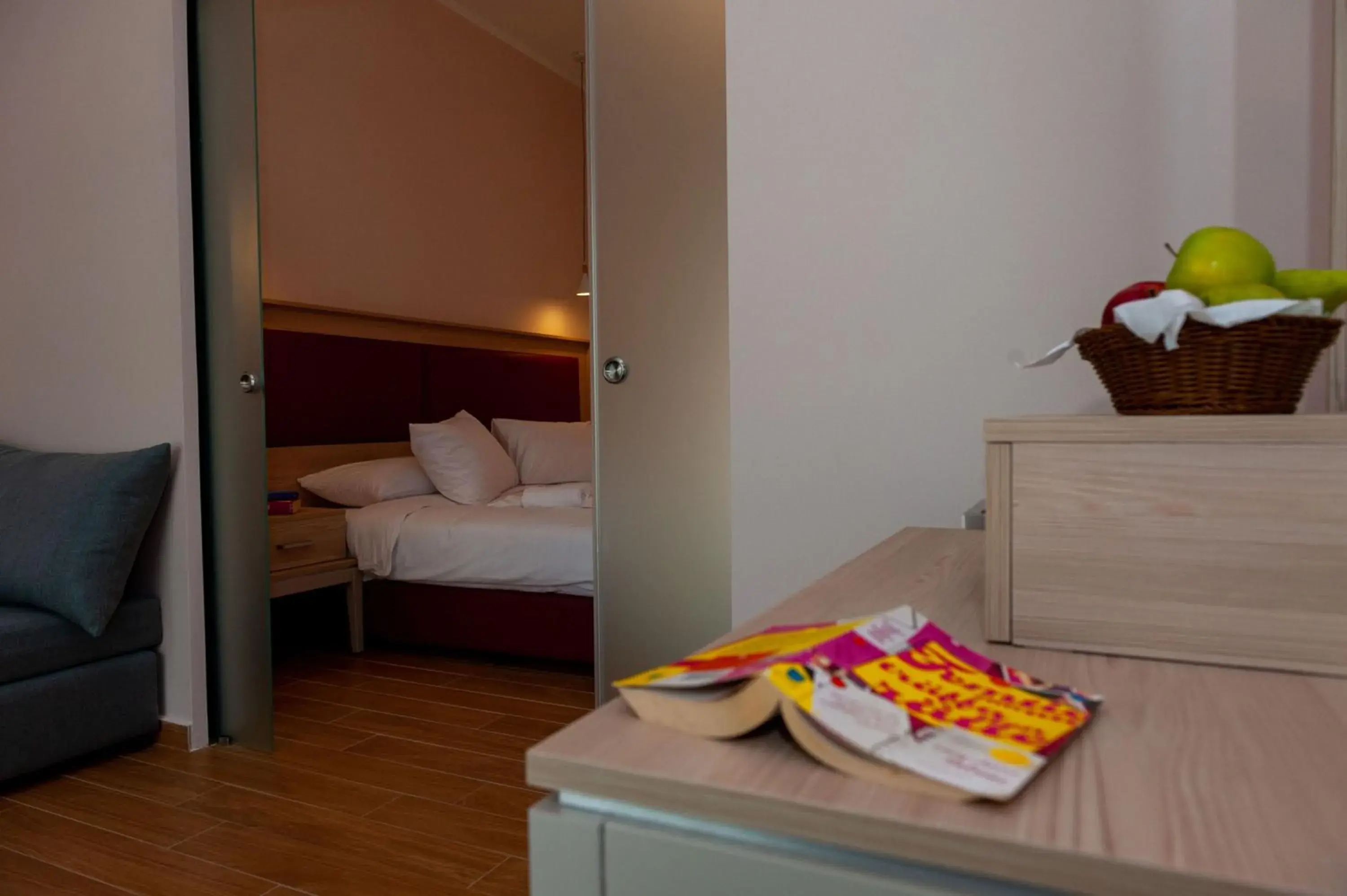 Photo of the whole room, Bed in Filerimos Village Hotel Photo of the whole room, Bed in Filerimos Village Hotel