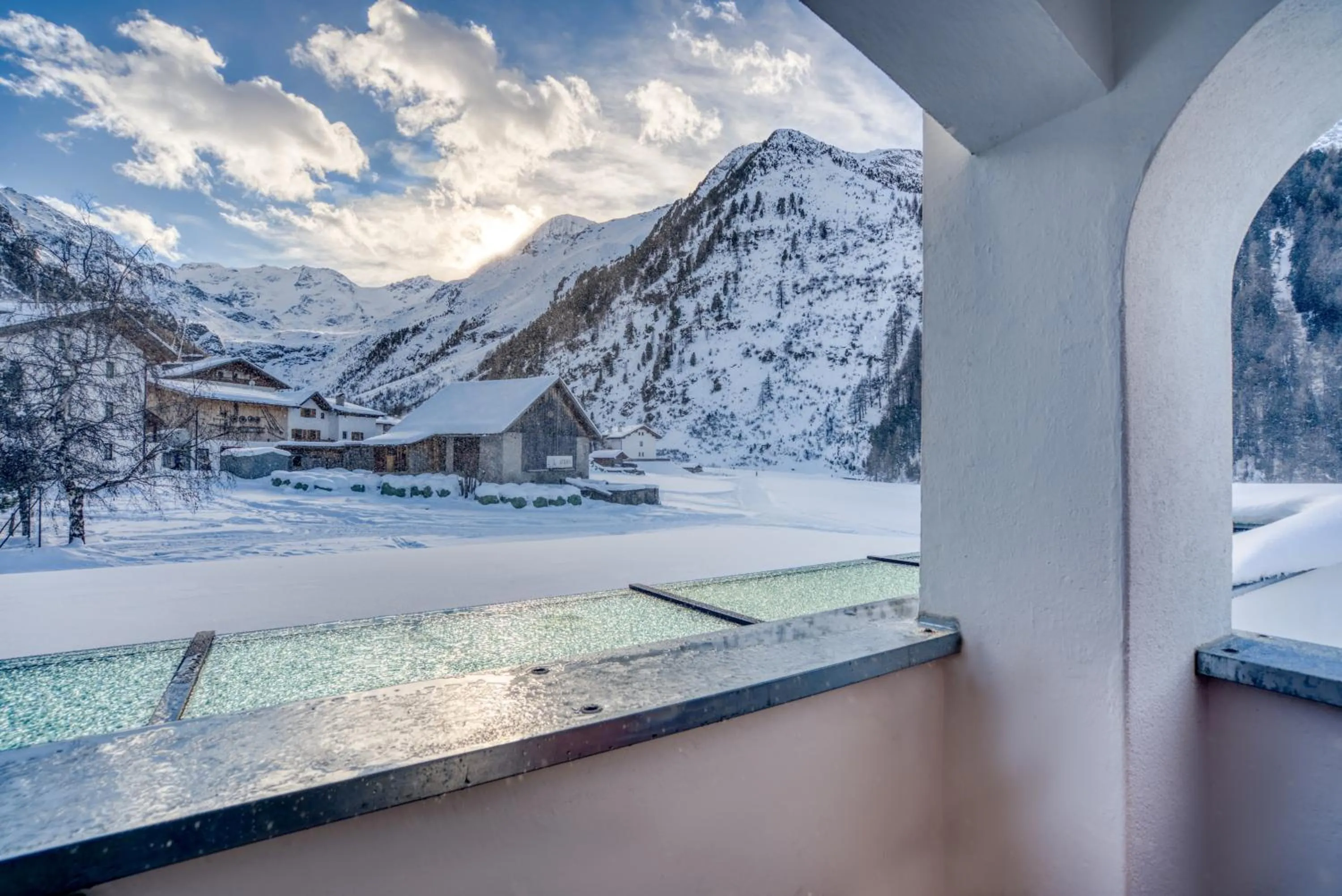 Natural landscape in Hotel Cevedale