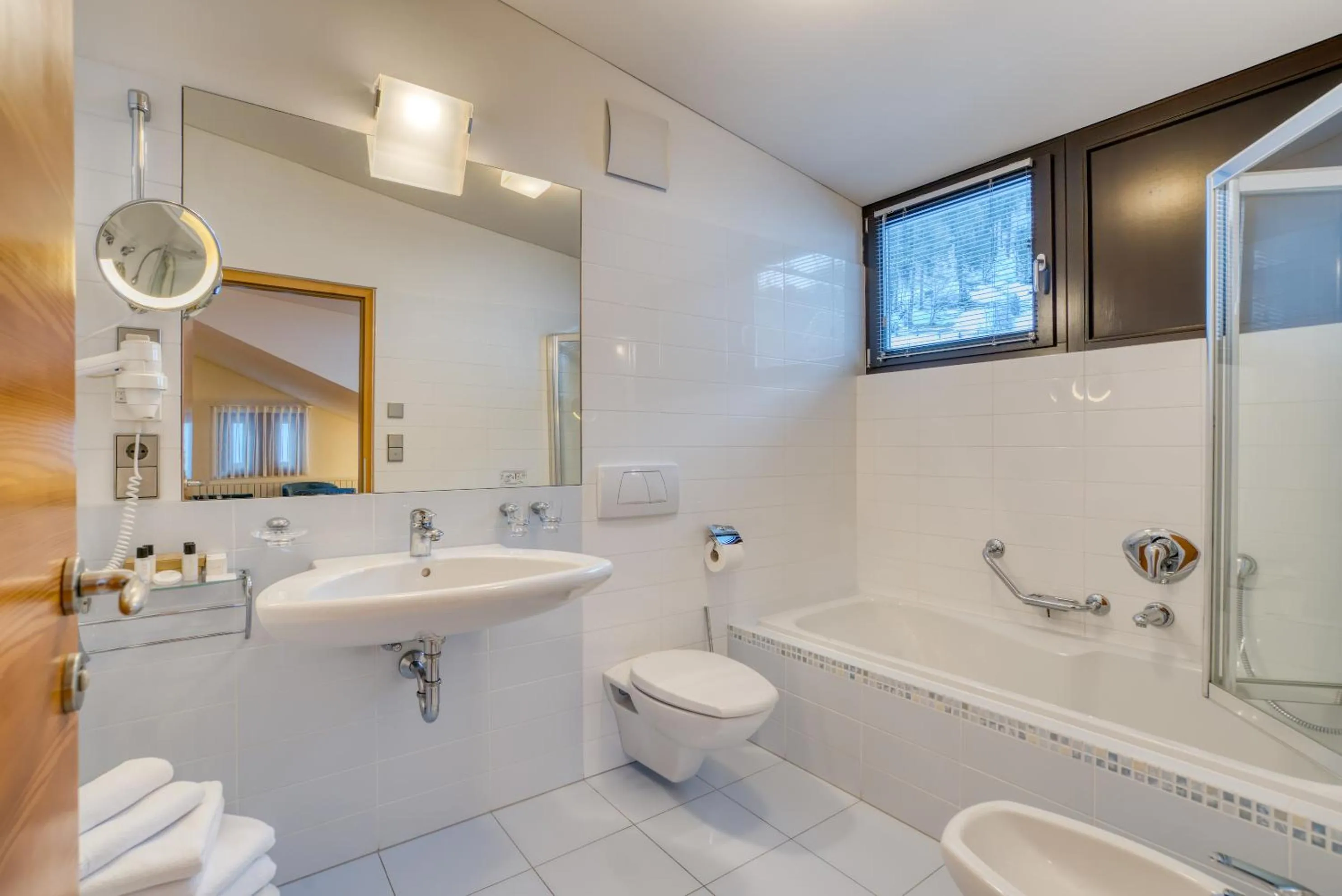 Toilet in Hotel Cevedale