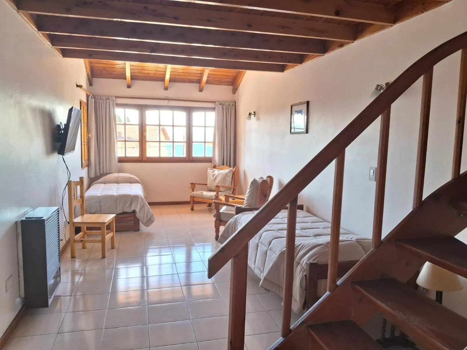 Bed in LA PONDEROSA Apart Hotel