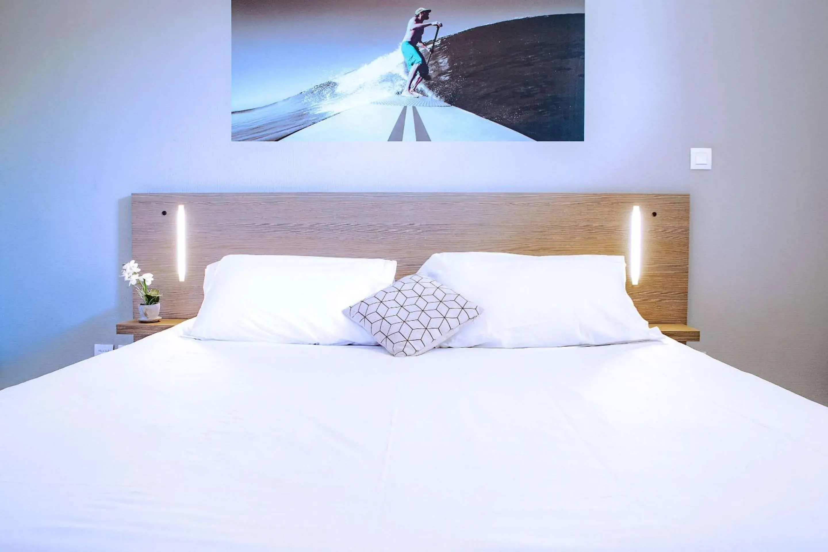 Bedroom, Bed in Comfort Aparthotel Cannes Mandelieu Bedroom, Bed in Comfort Aparthotel Cannes Mandelieu