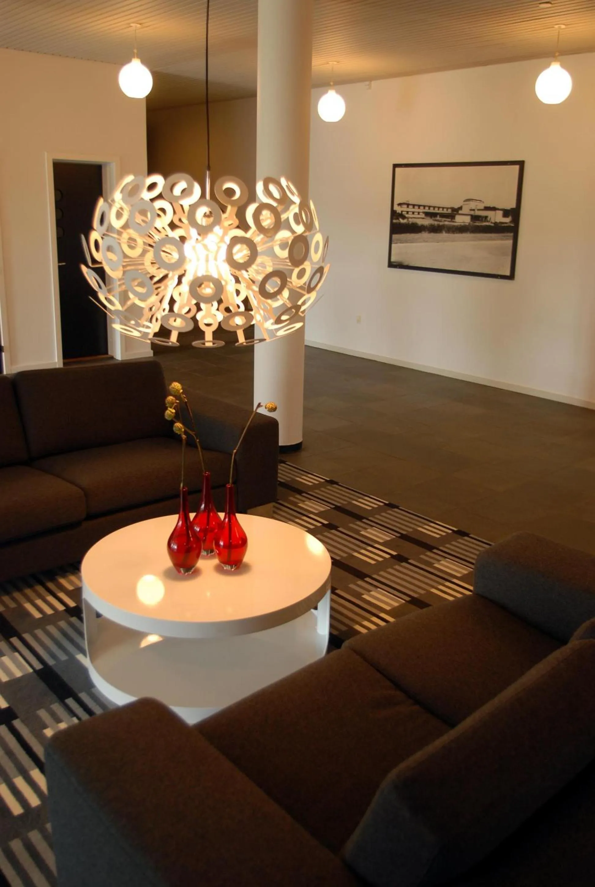 Lobby or reception in Hotel Nørherredhus