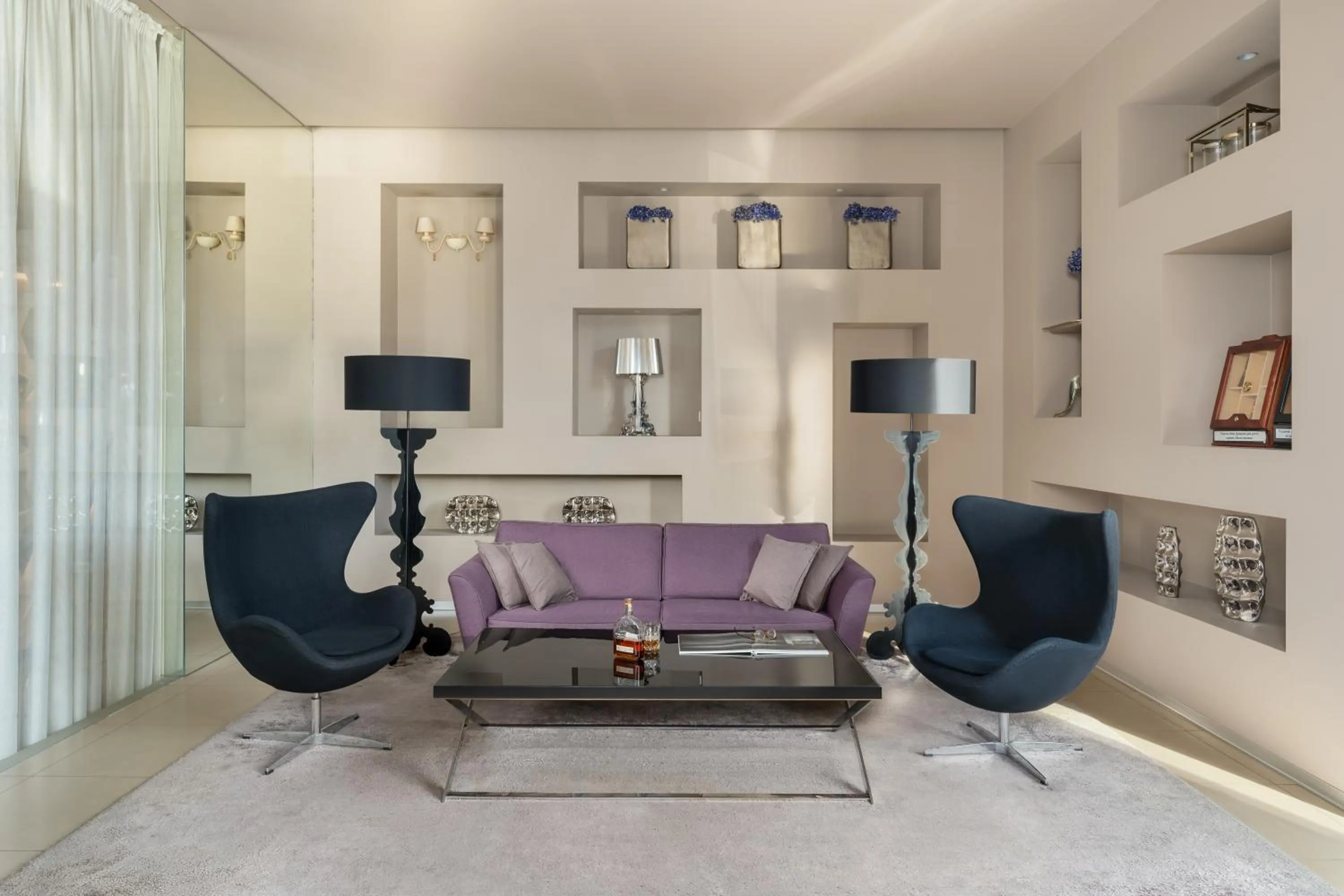 Seating area in Falkensteiner Hotel Belgrade Superior