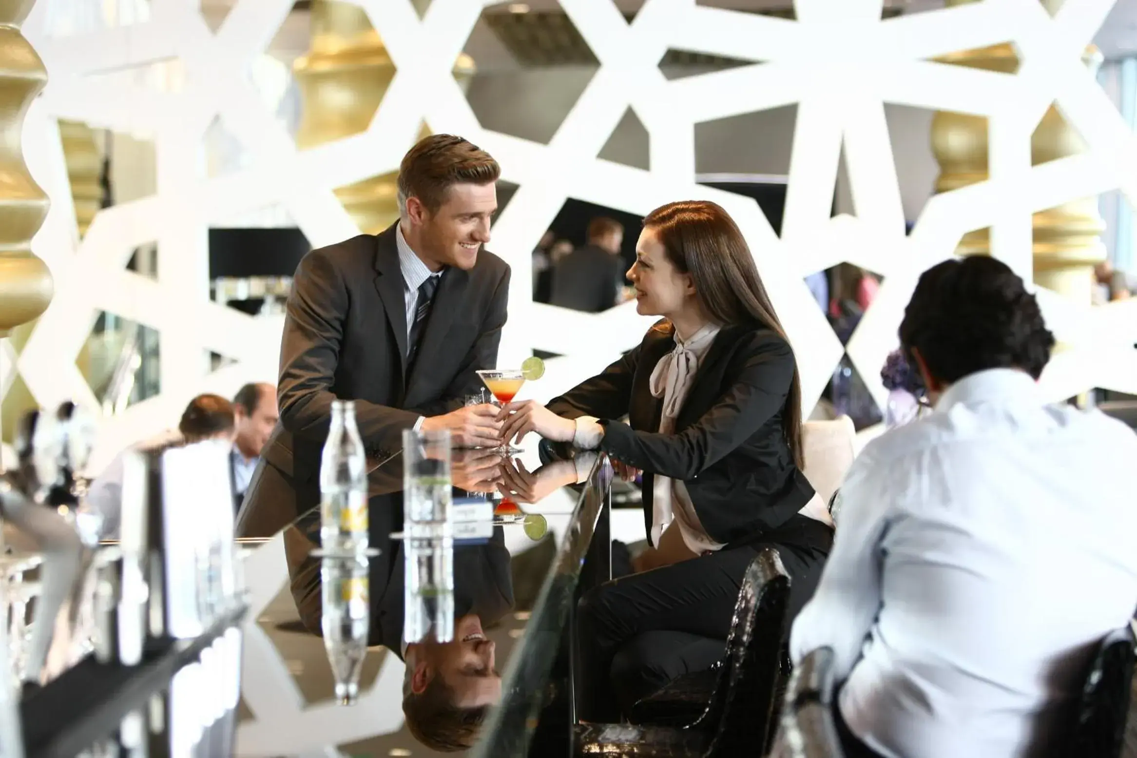 Lounge or bar in Zijin Hotel Belgrade Lounge or bar in Zijin Hotel Belgrade