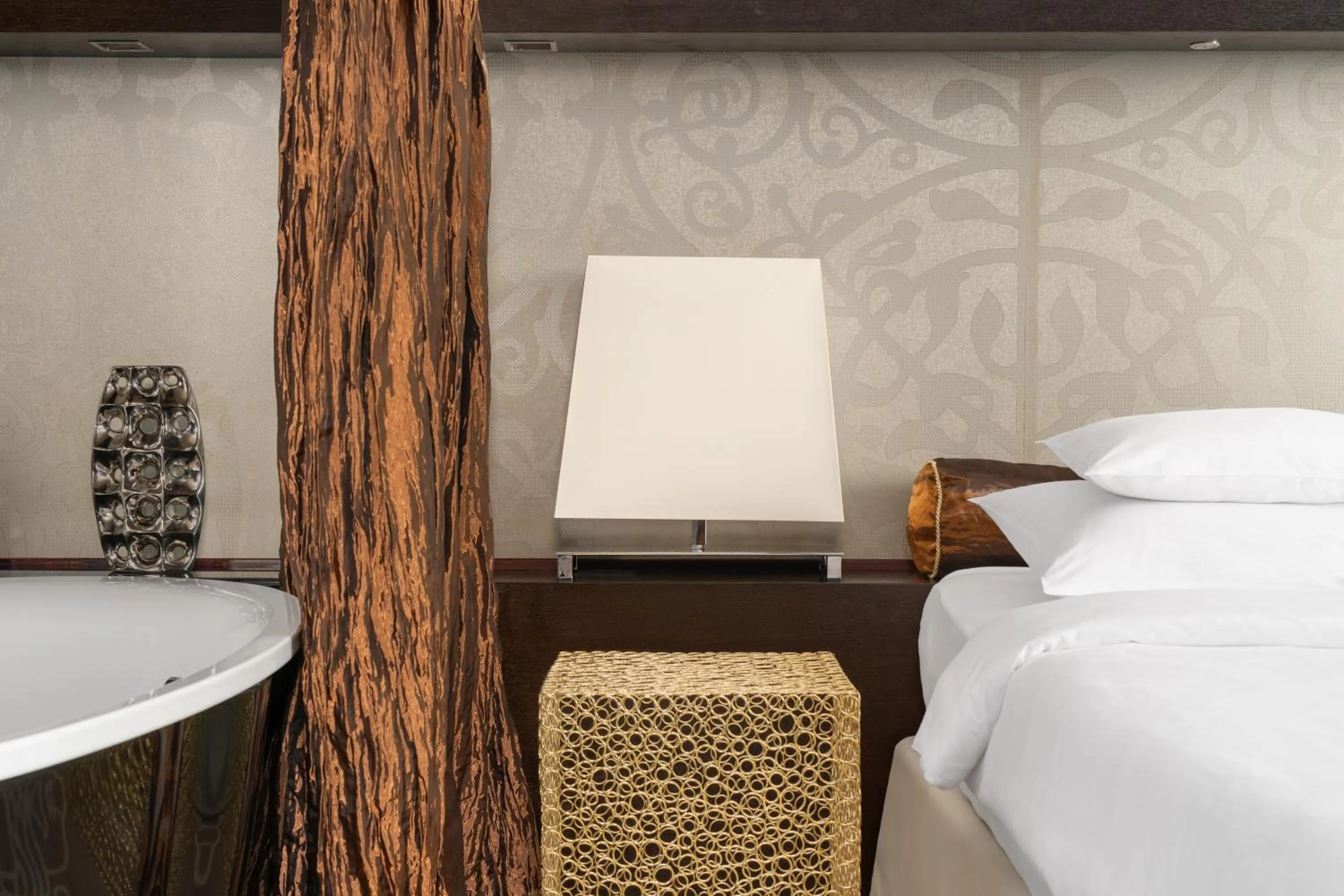 Bed in Falkensteiner Hotel Belgrade Superior