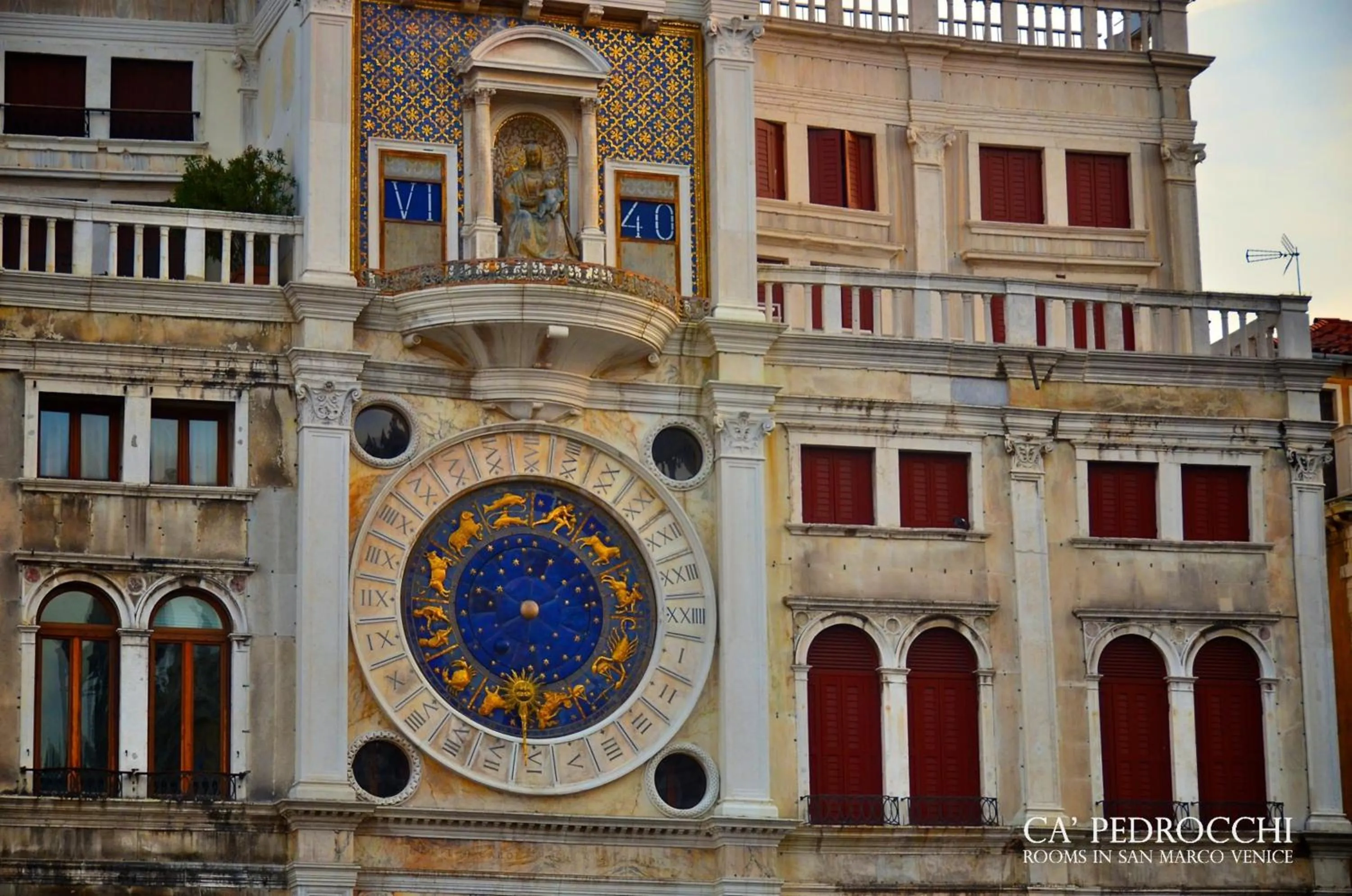 Area and facilities in Ca' Pedrocchi