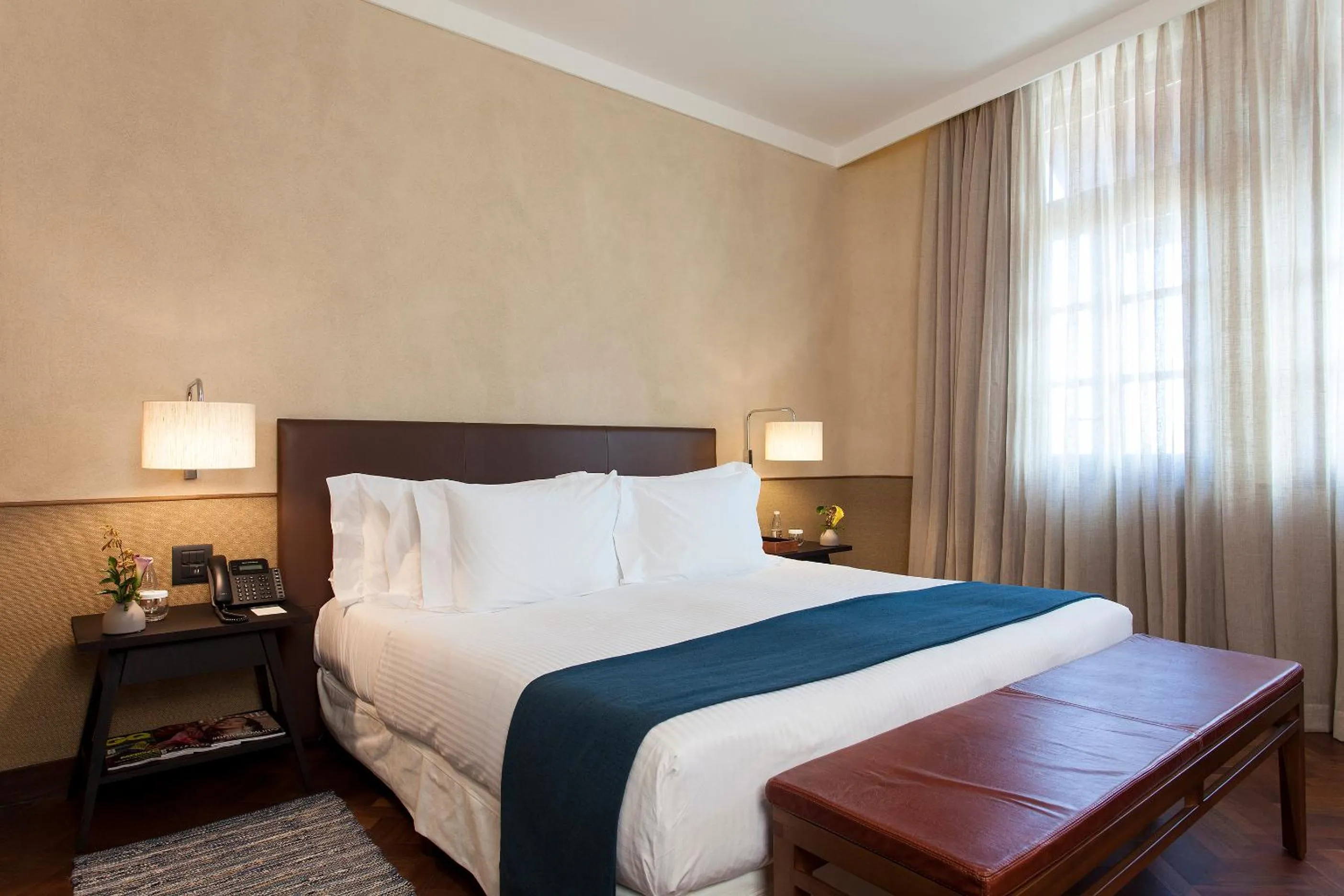 Bed in Hotel Fasano Salvador