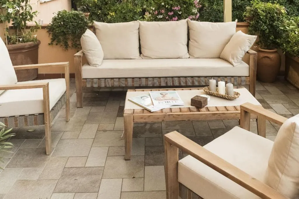 Patio in Hotel Bellonda