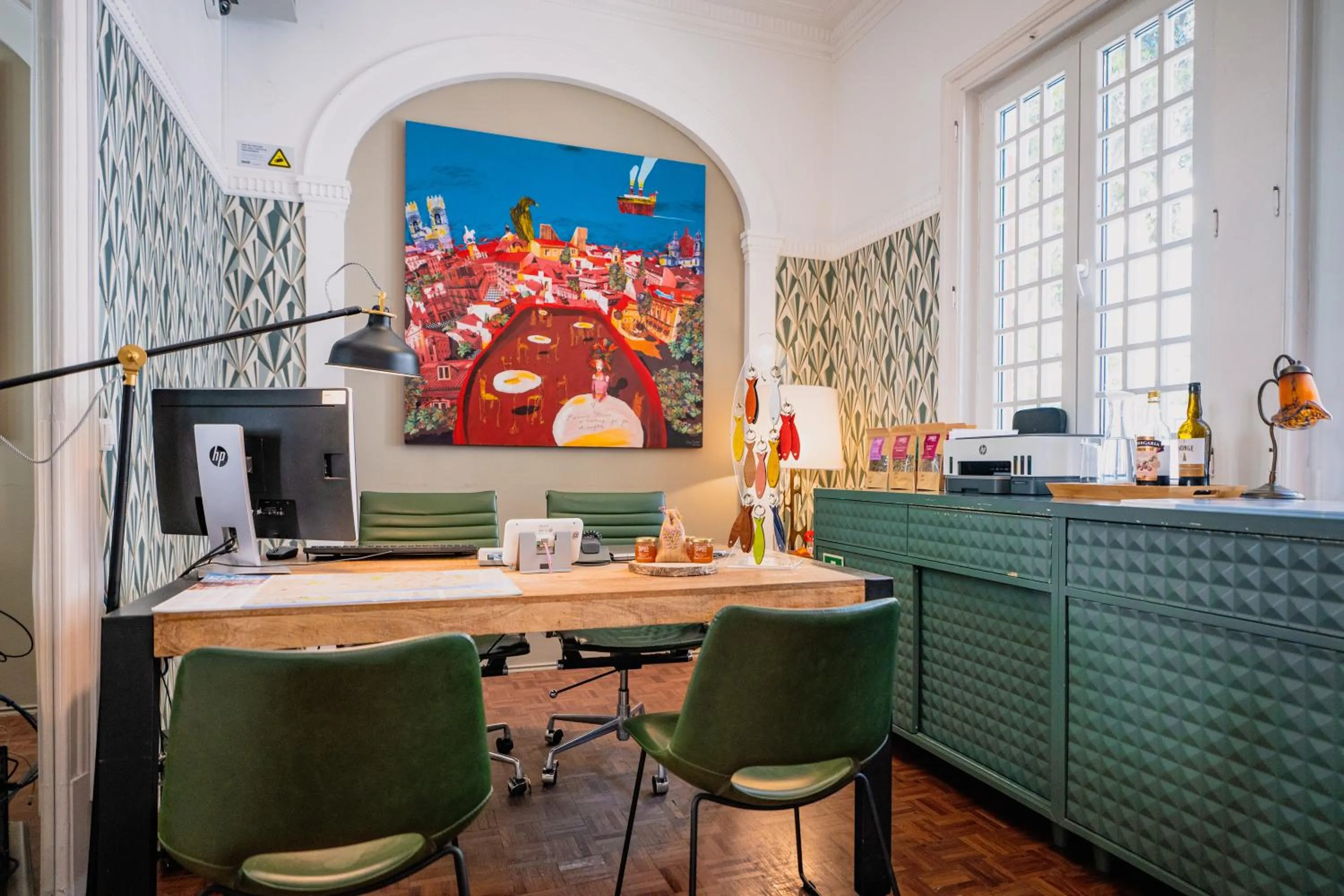 Lobby or reception in Monte Belvedere Hotel by Shiadu