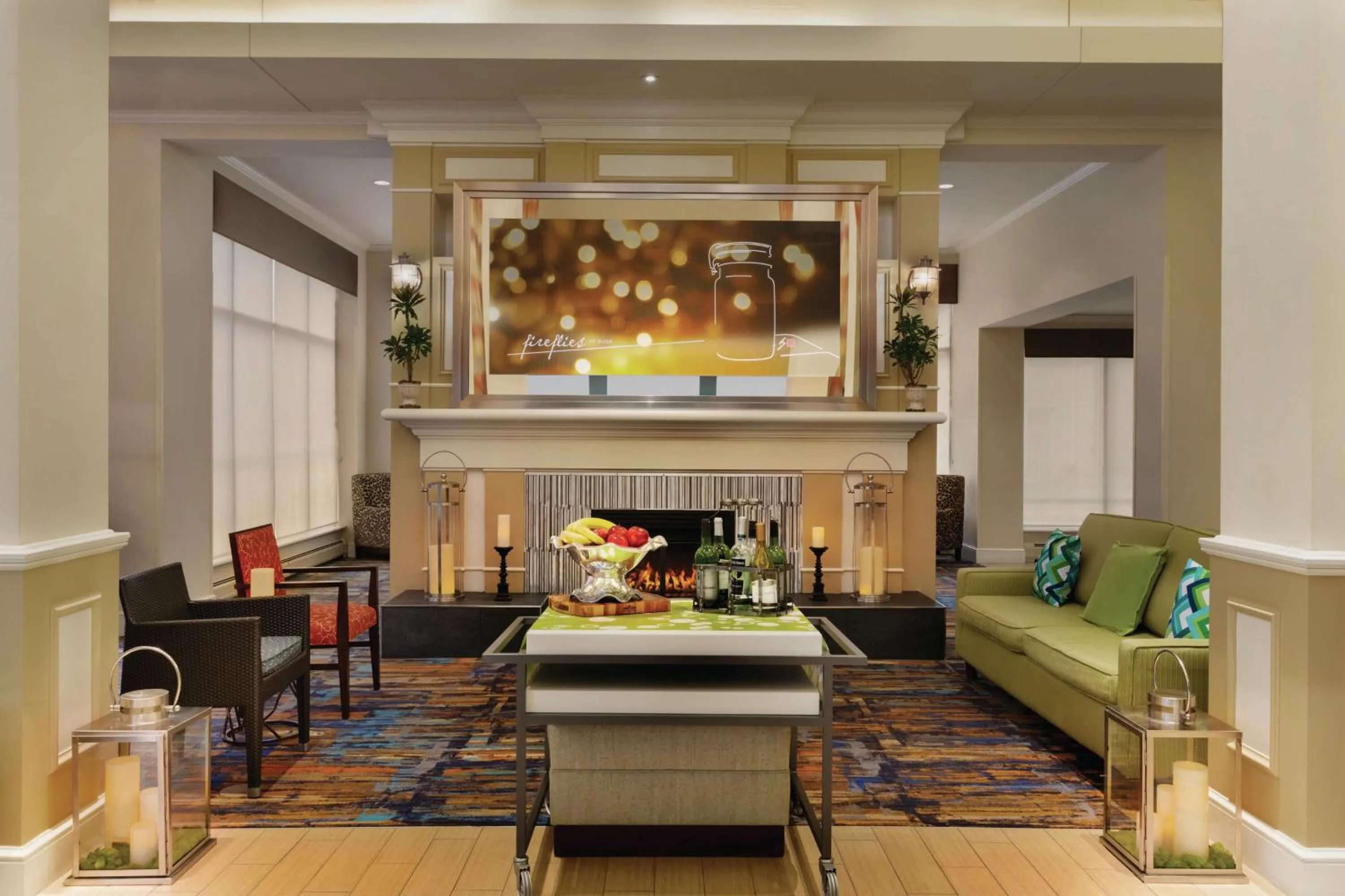 Lobby or reception in Hilton Garden Inn Bridgewater