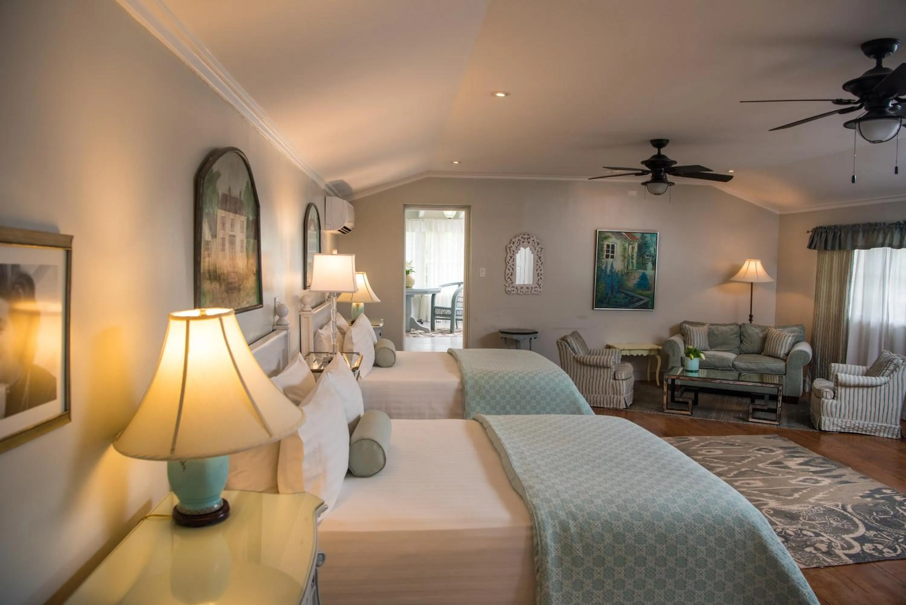 Bed in Hotel Panamonte