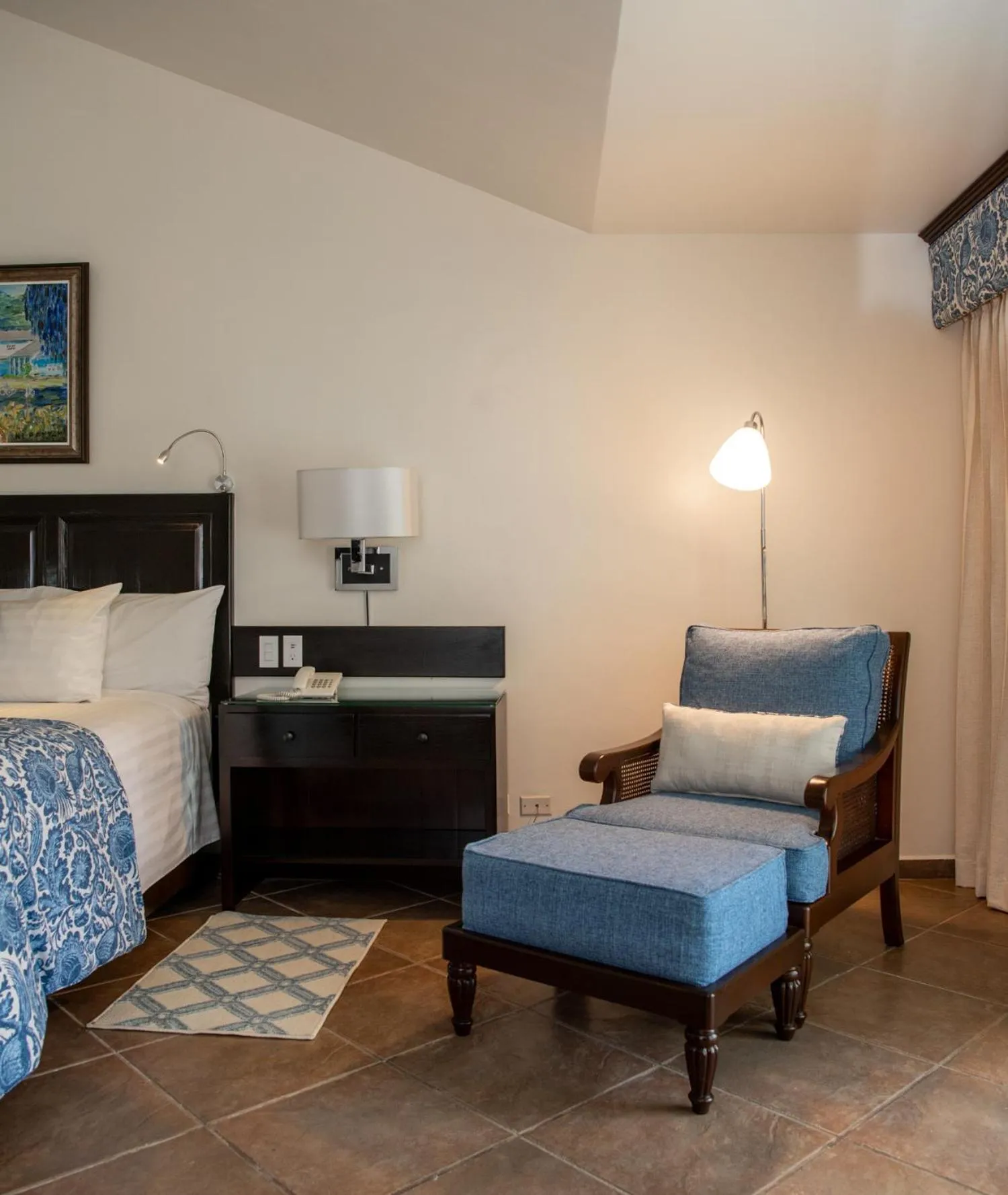 hair dresser, Bed in Hotel Panamonte