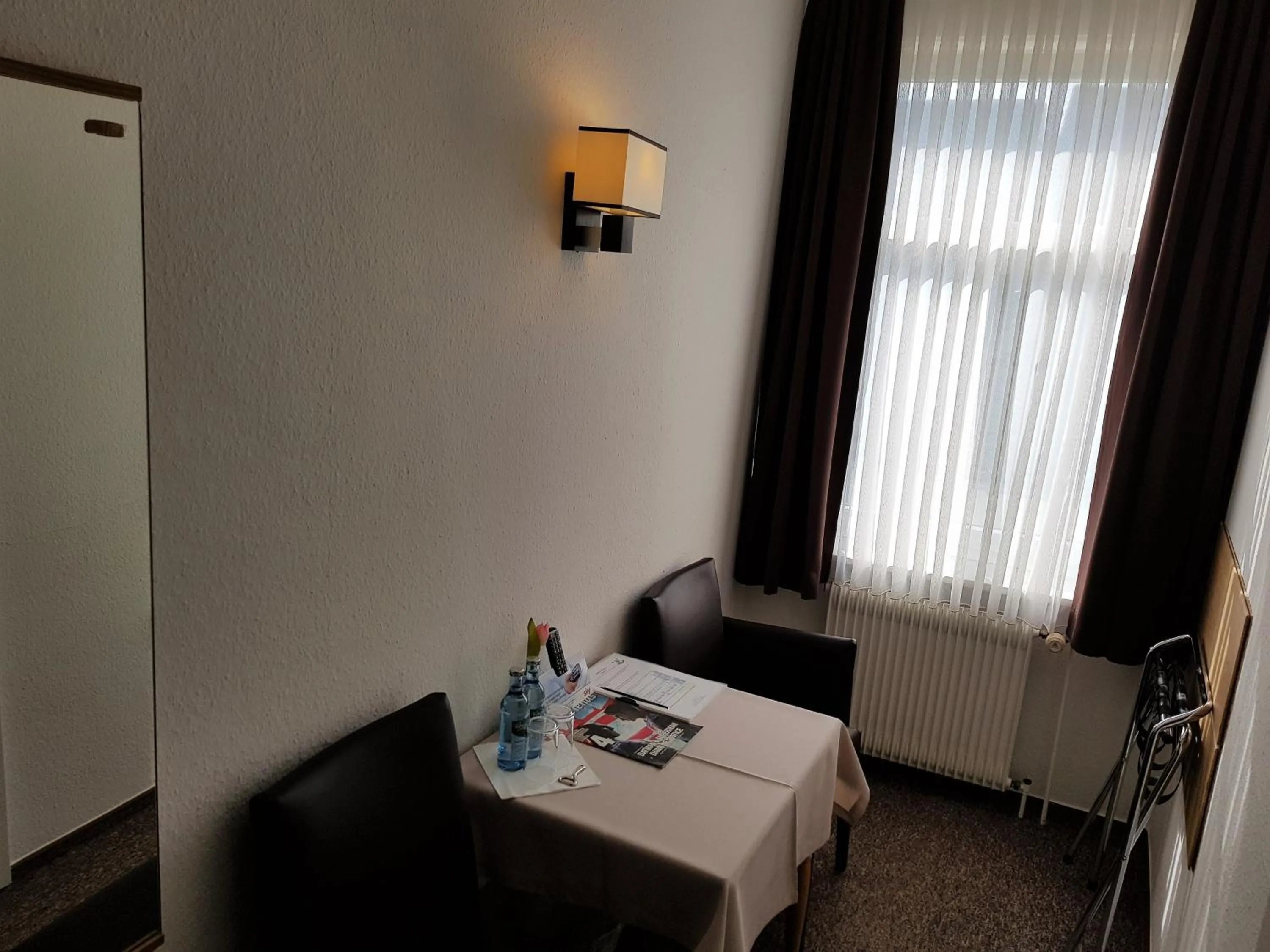 Decorative detail, Bed in Hotel zum Anker