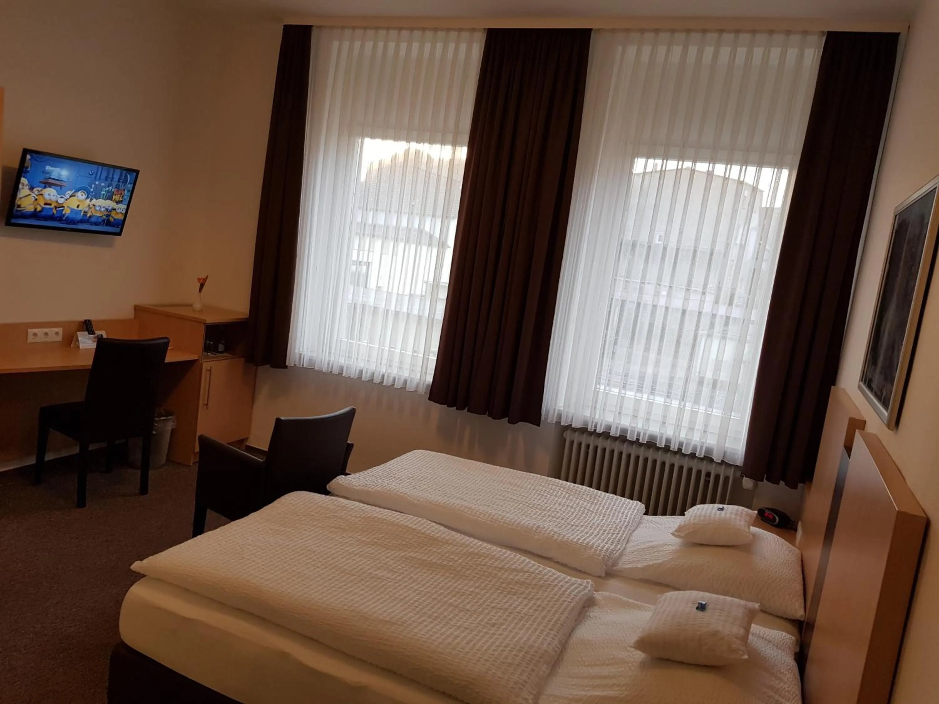 TV and multimedia, Bed in Hotel zum Anker