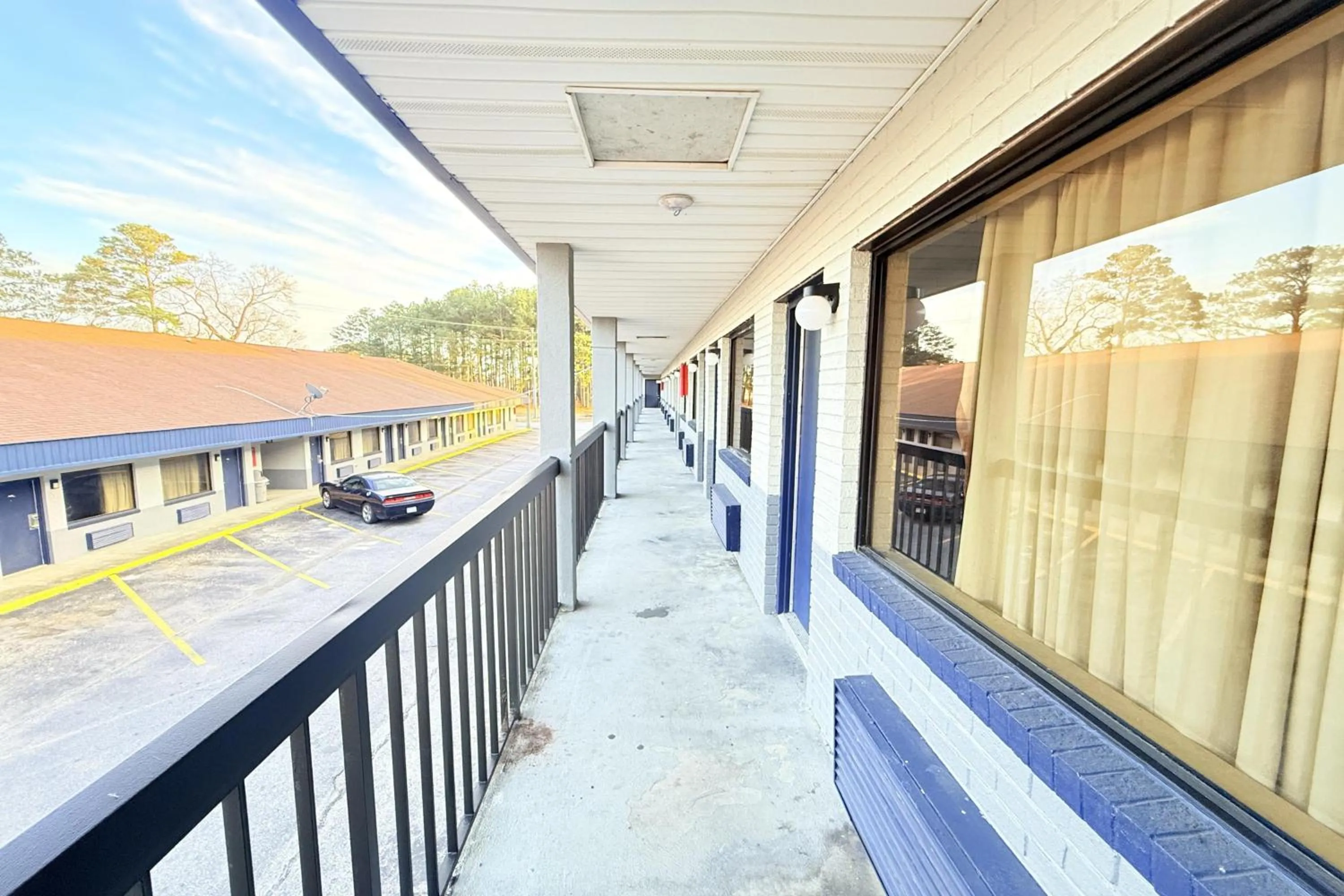 Balcony/Terrace in OYO Hotel Williamston