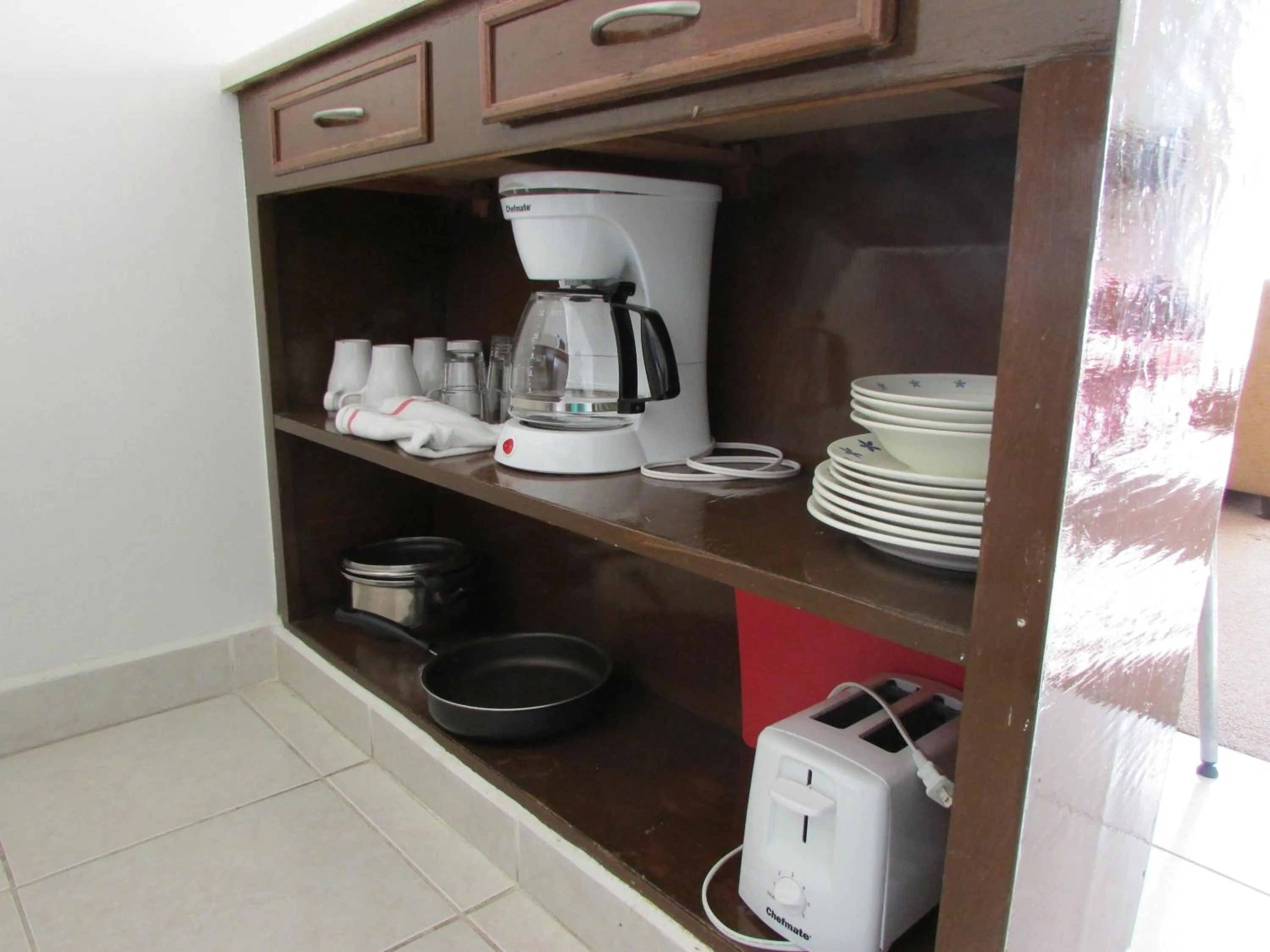 Kitchen or kitchenette in Dali Suites -Accommodations in Playas de Tijuana