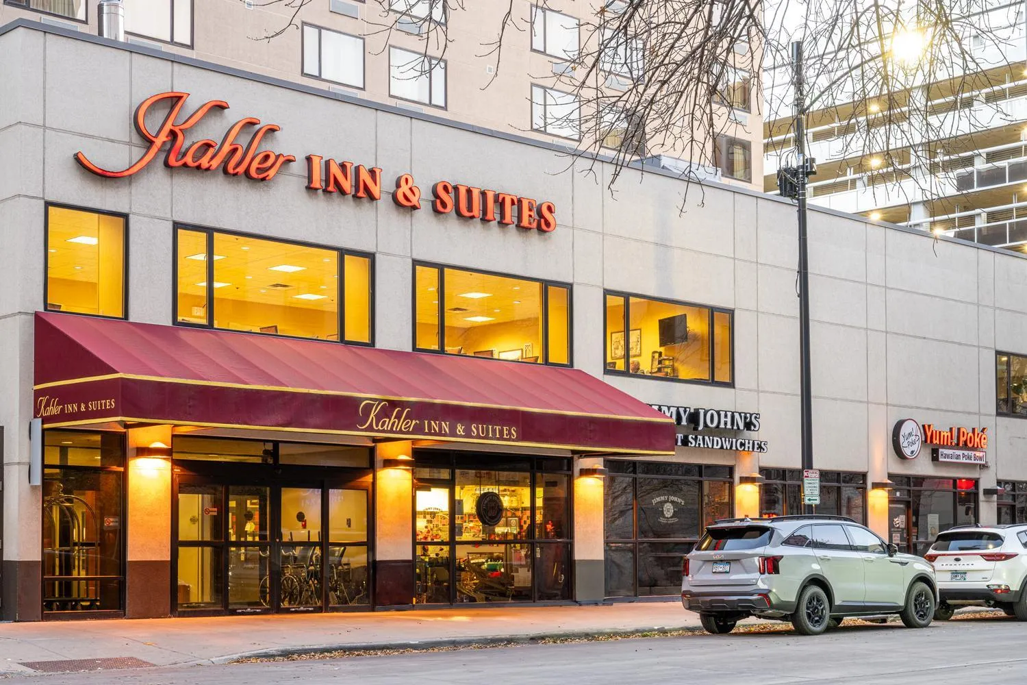 Property building in Kahler Inn and Suites