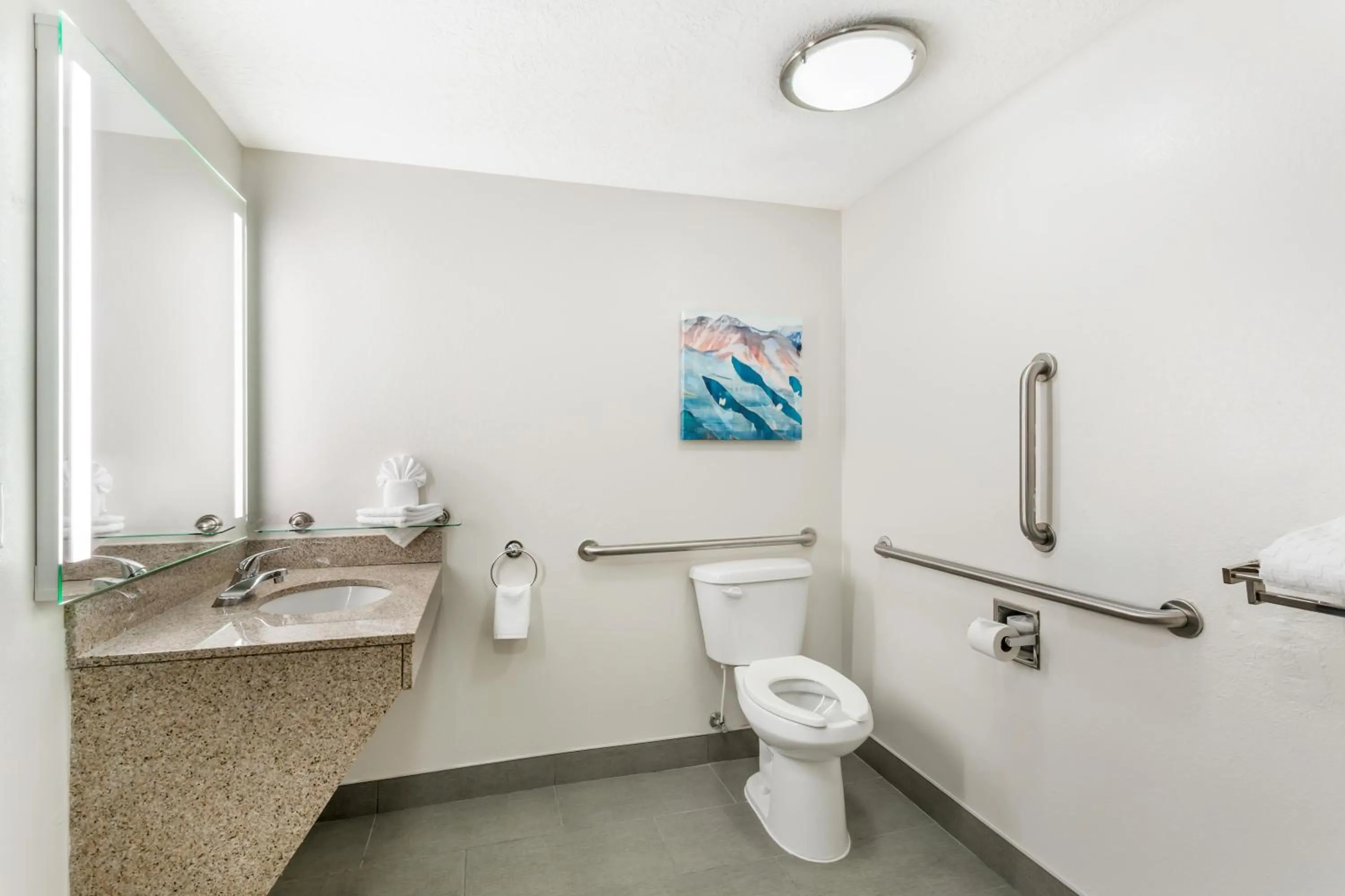 Bathroom in Best Western Plus Airport Inn & Suites