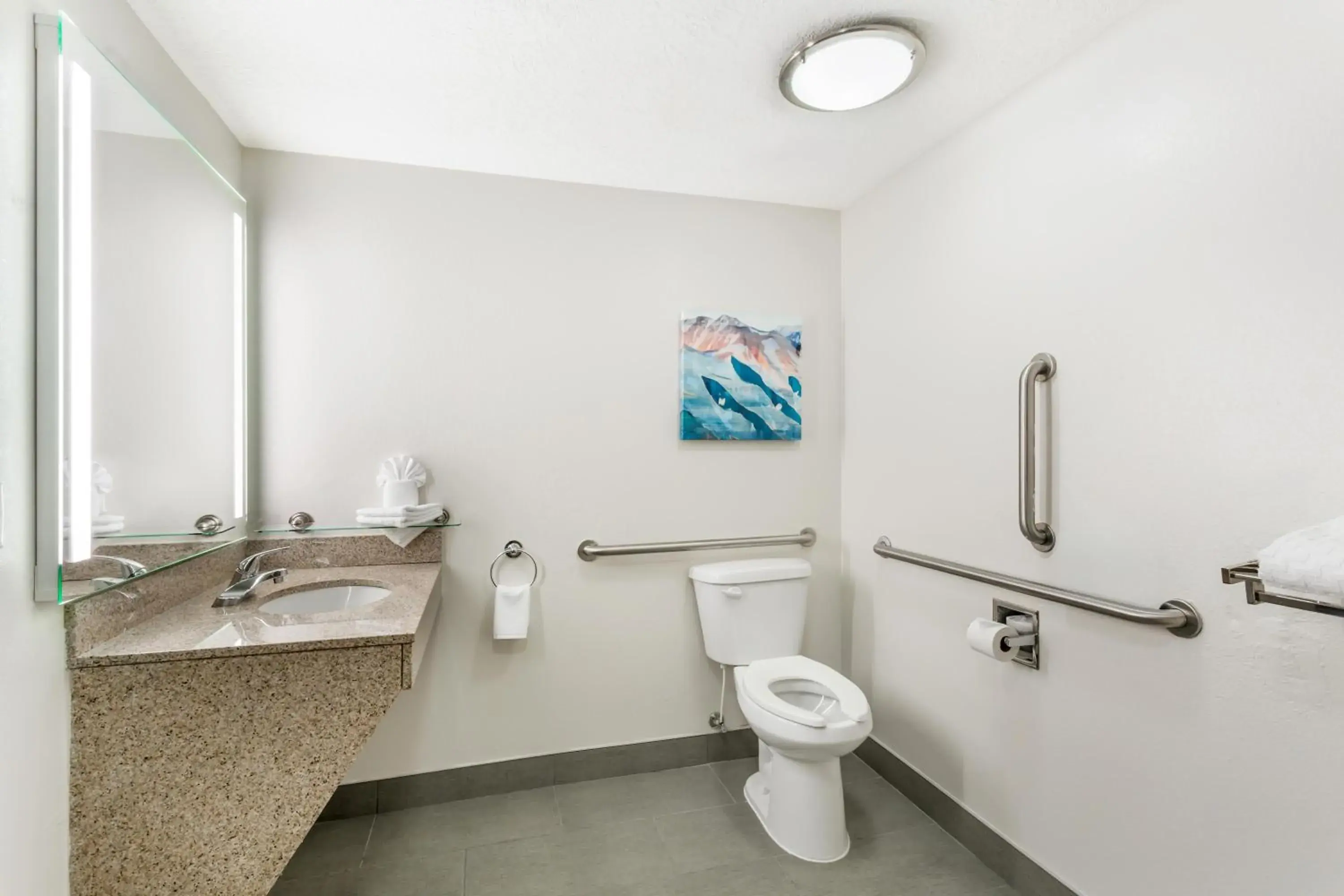 King Suite with Roll-In Shower and Spa Bath - Disability Access/Non-Smoking in Best Western Plus Airport Inn & Suites King Suite with Roll-In Shower and Spa Bath - Disability Access/Non-Smoking in Best Western Plus Airport Inn & Suites