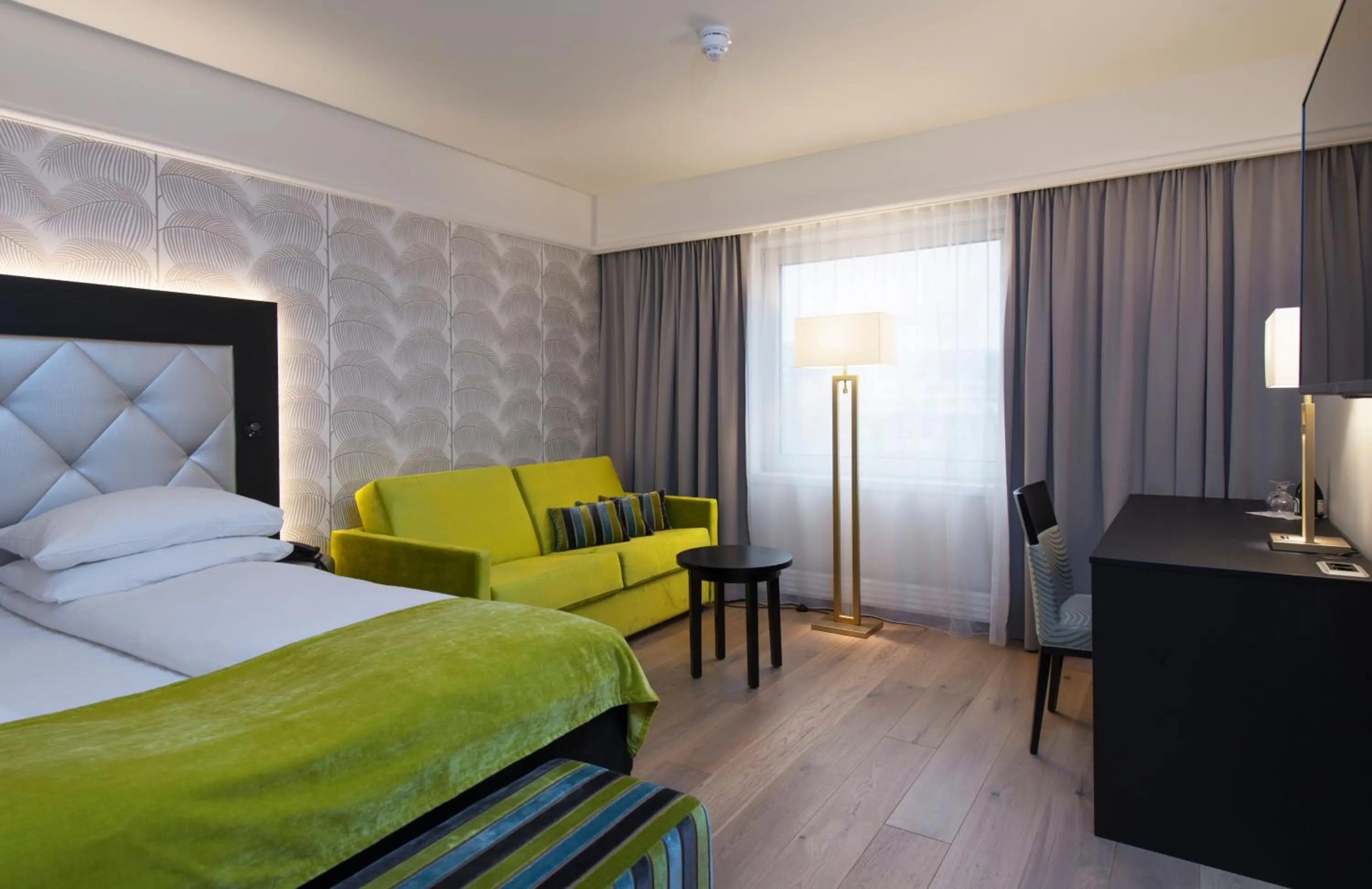Photo of the whole room, Bed in Thon Hotel Oslofjord
